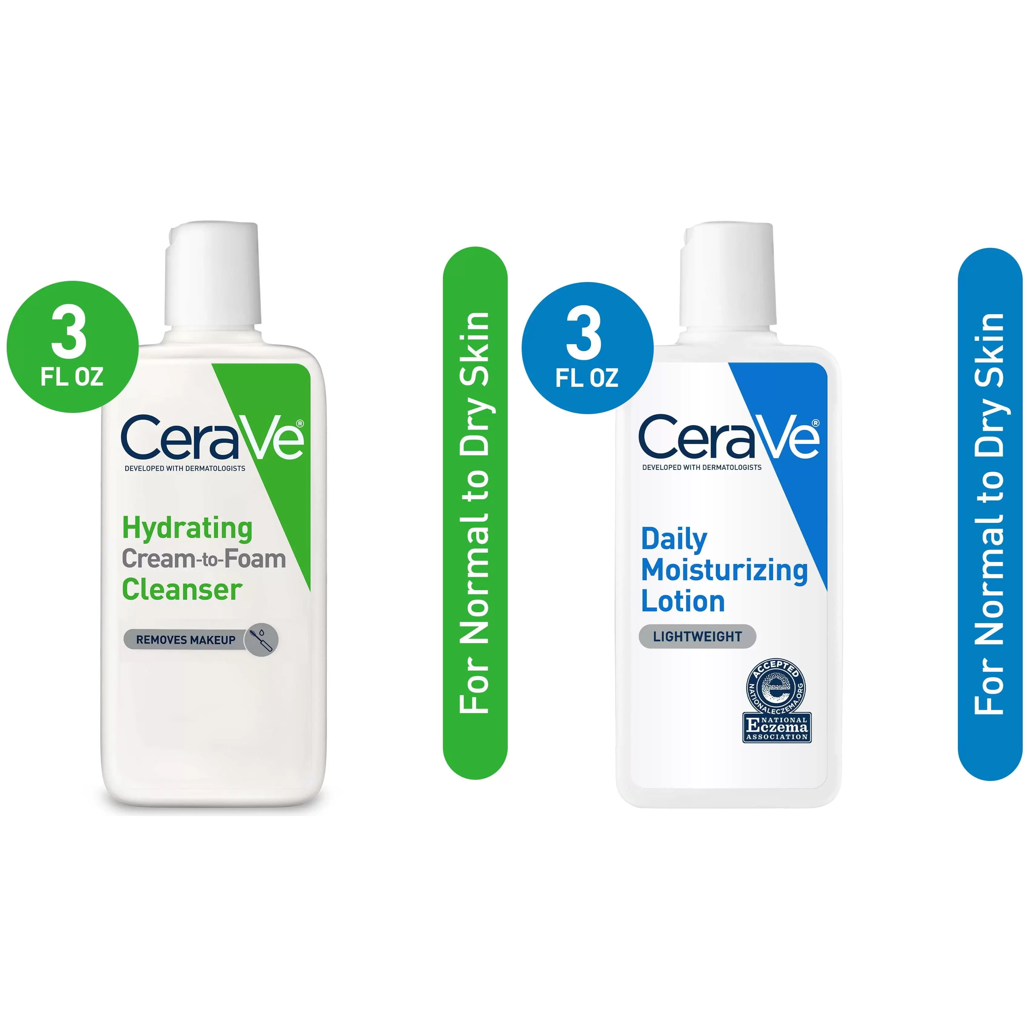 Cerave Cleanser & Moisturizer Travel Set