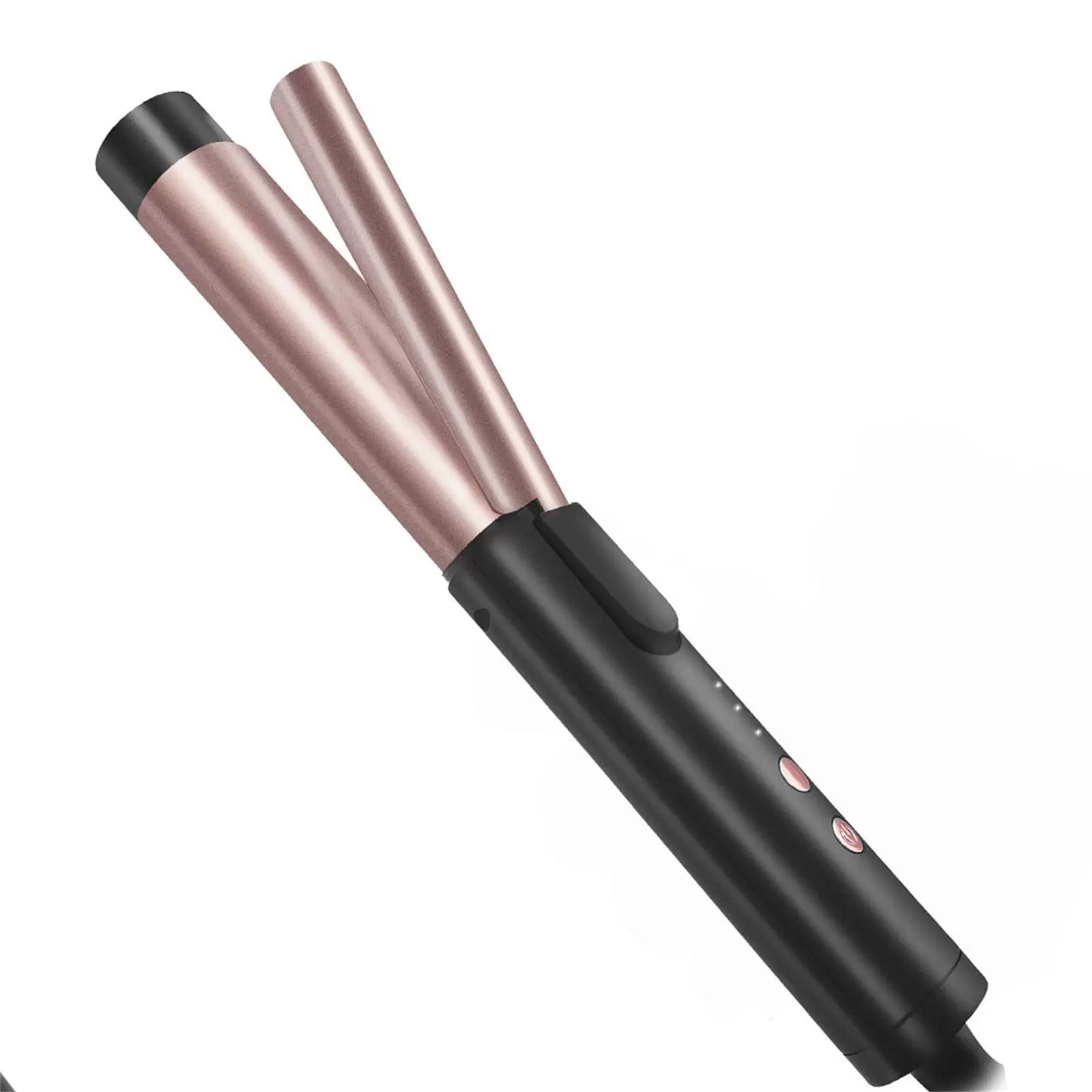 Cglfd Mini Curling Iron for Short Hair 25 Mm Curling Iron Small Curls with 3 Adjustable Temperature Ceramic Mini Curler LED Display