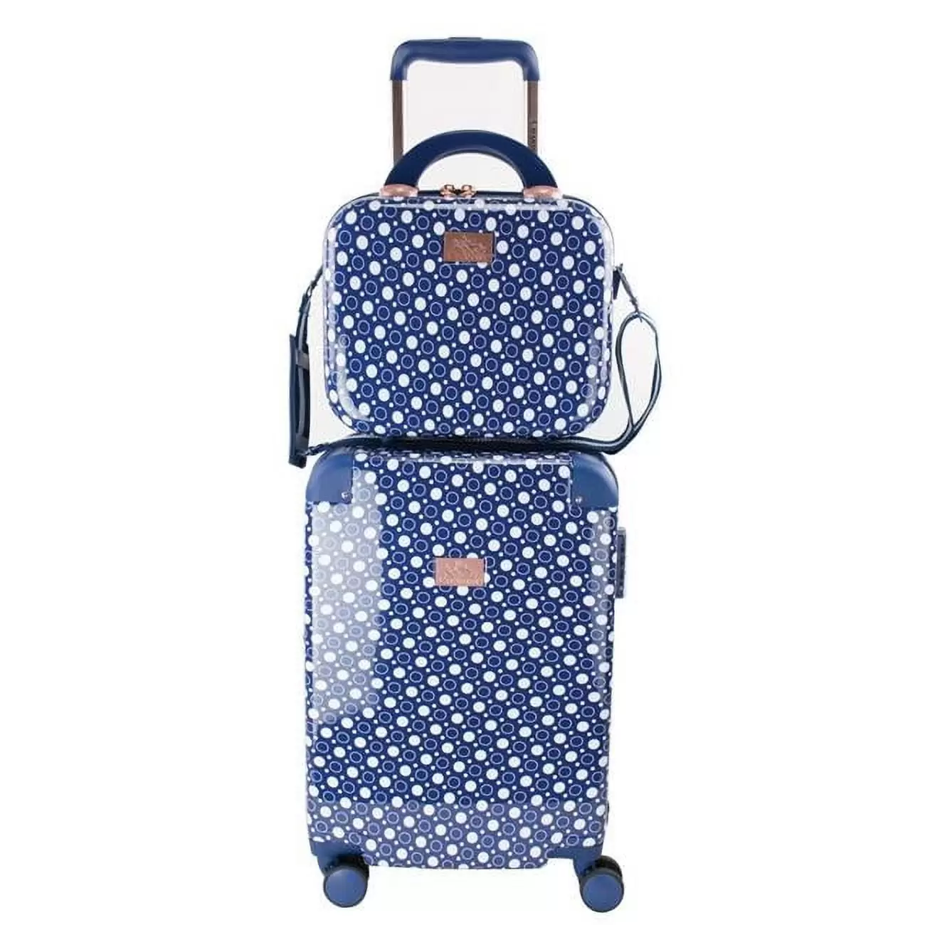 Chariot Park Avenue Hardside 2-Piece Carry-On Spinner Luggage Set - Dotty