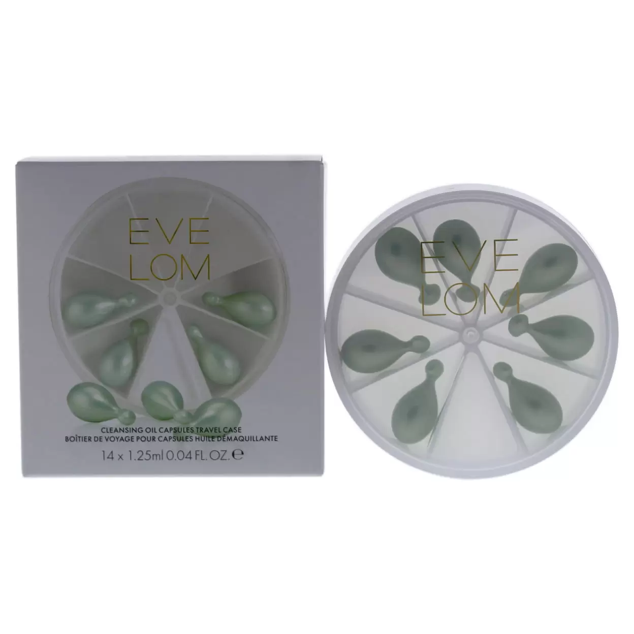 Cleansing Oil Capsules Travel Set by Eve Lom for Unisex - 14 x 0.04 oz Capsules