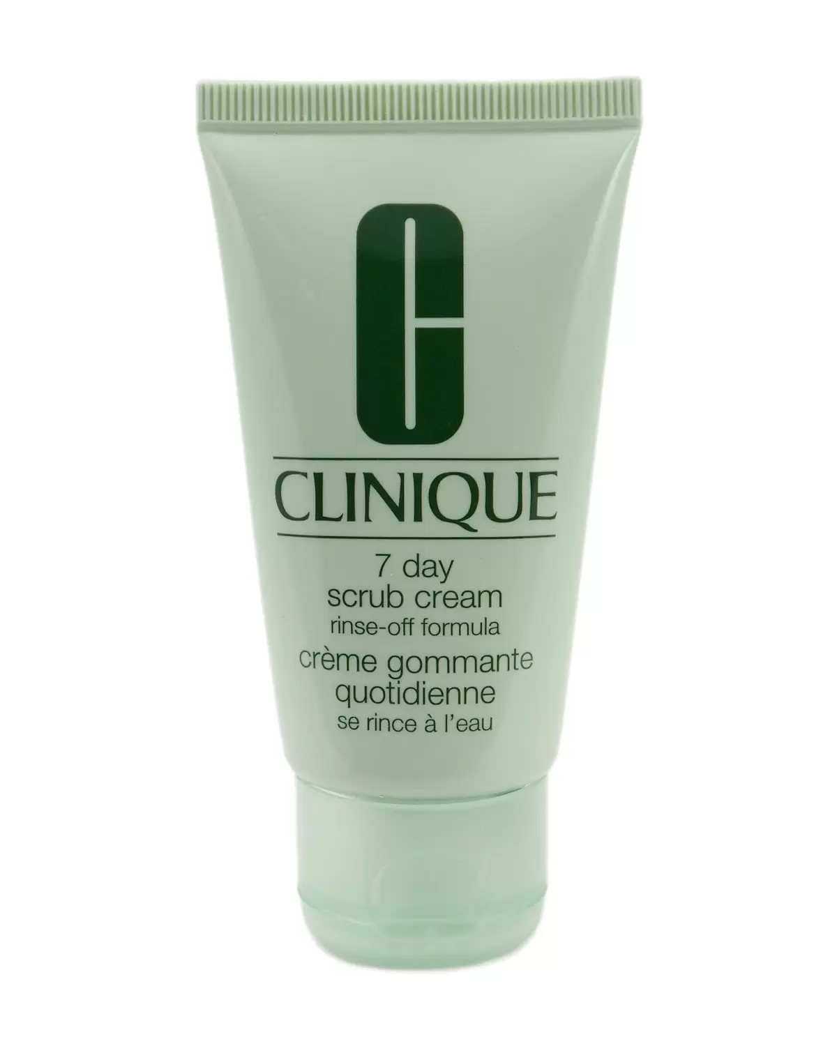 Clinique 7 Day Scrub Cream Rinse-Off Formula. Travel Size Tube 1oz /30ml