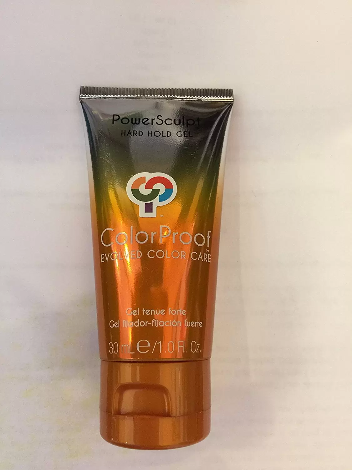 Colorproof Power Sculpt Hard Hold Hair Gel-1.0 Fl. Oz 30Ml Travel Size