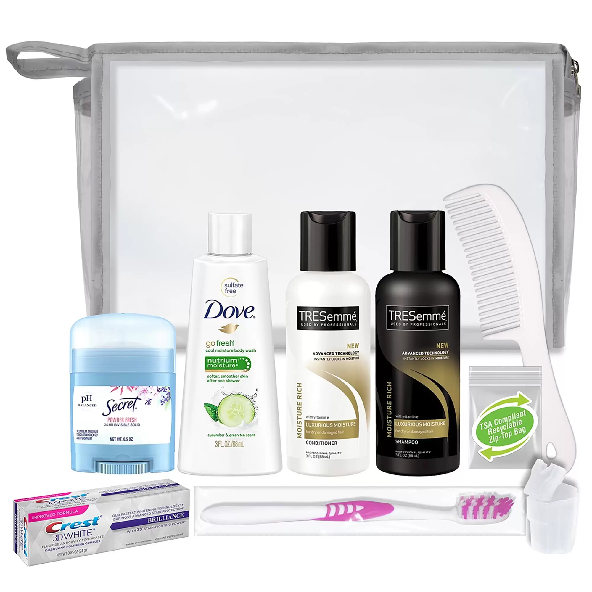 Convenience Kits International 10pc TRESemme Deluxe Travel Kit