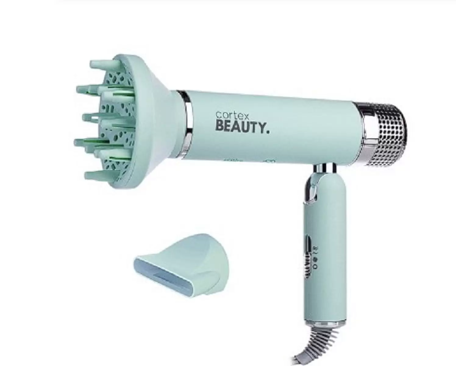 Cortex Beauty SlimLiner Turbo-Charged Foldable Hair Dryer Seafoam