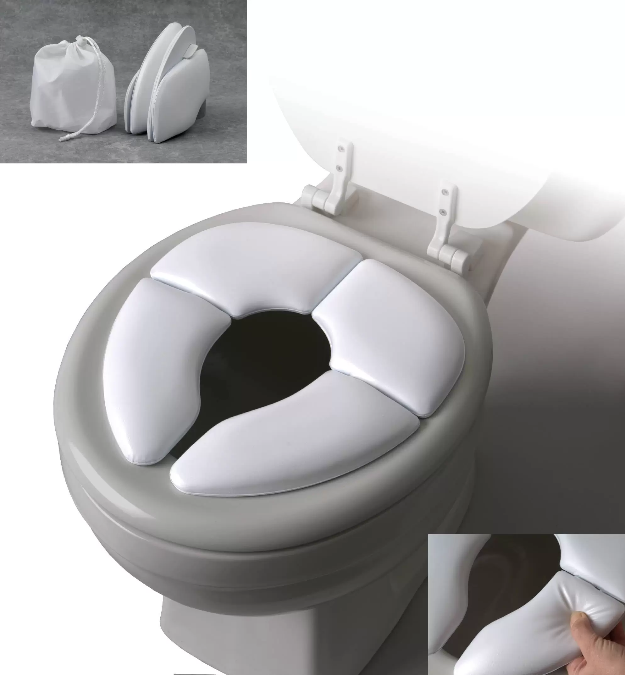 Cushie Traveler Folding Potty Seat