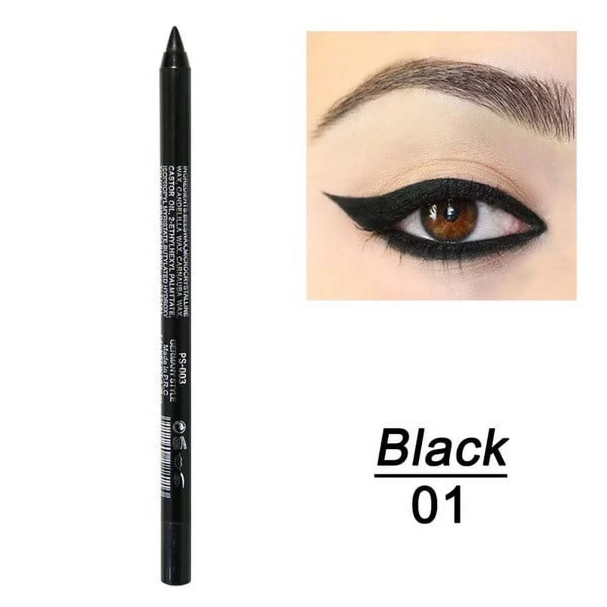 Cyinyin MakeUp For Ever Aqua Resist 24 Hour Waterproof Full Impact Glide Eyeliner Color Pencil Eyeliner