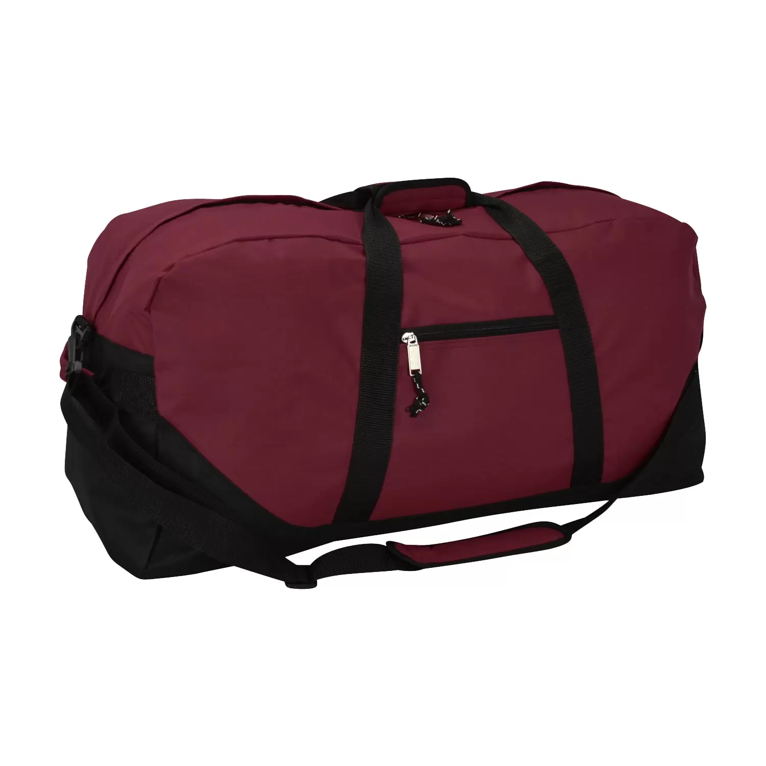 DALIX 25 Big Adventure Large Gym Sports Duffle Bag in Maroon