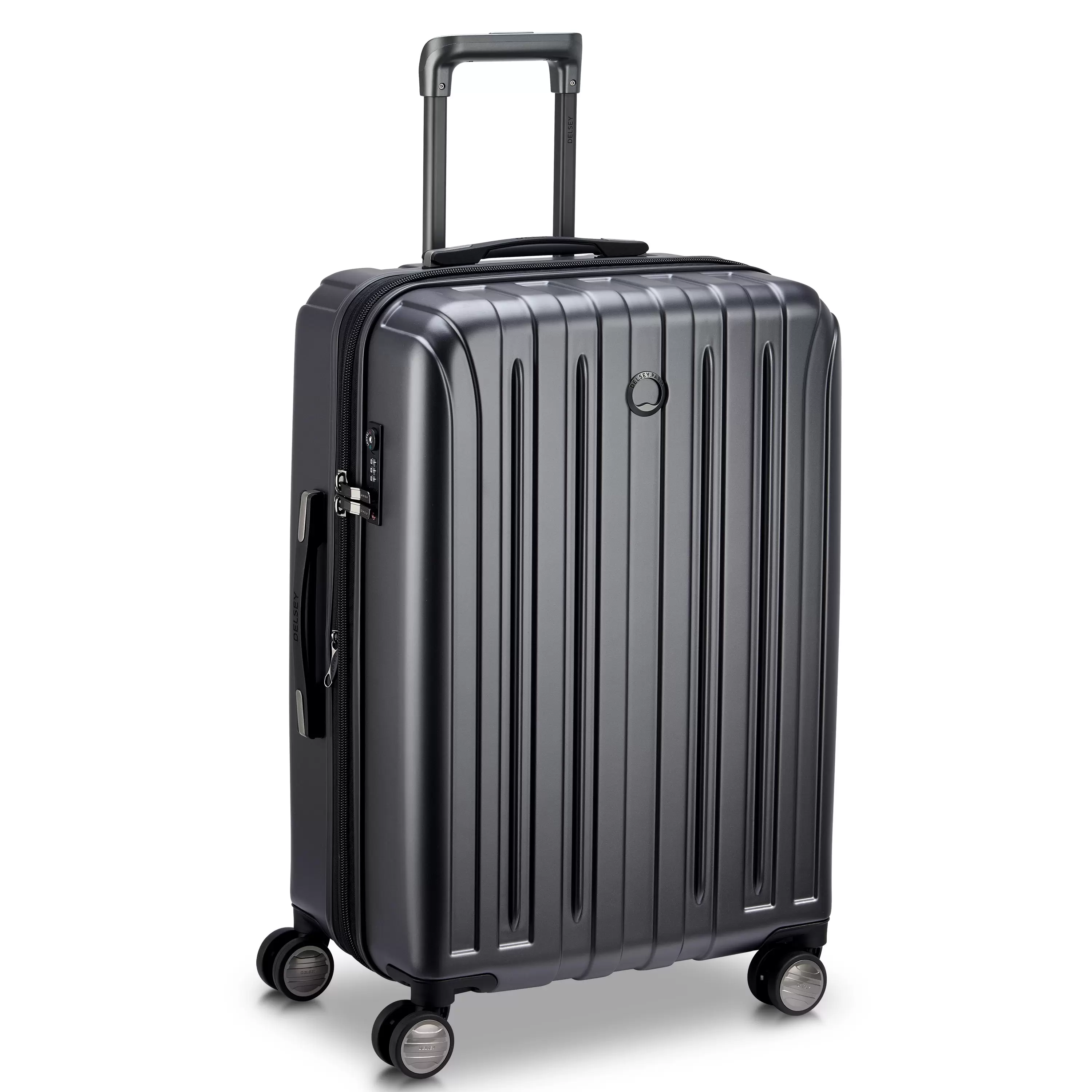 DELSEY PARIS Titanium 25 Hardside Spinner Luggage. Graphite