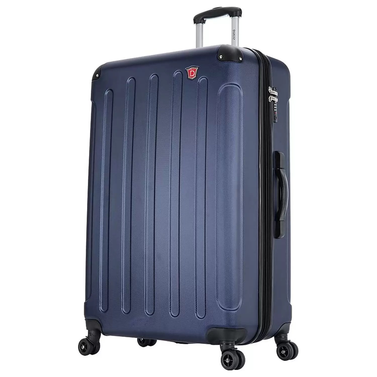 DUKAP INTELY PC/ABS Plastic 4-Wheel Spinner Luggage Blue (DKINT00L-BLU)