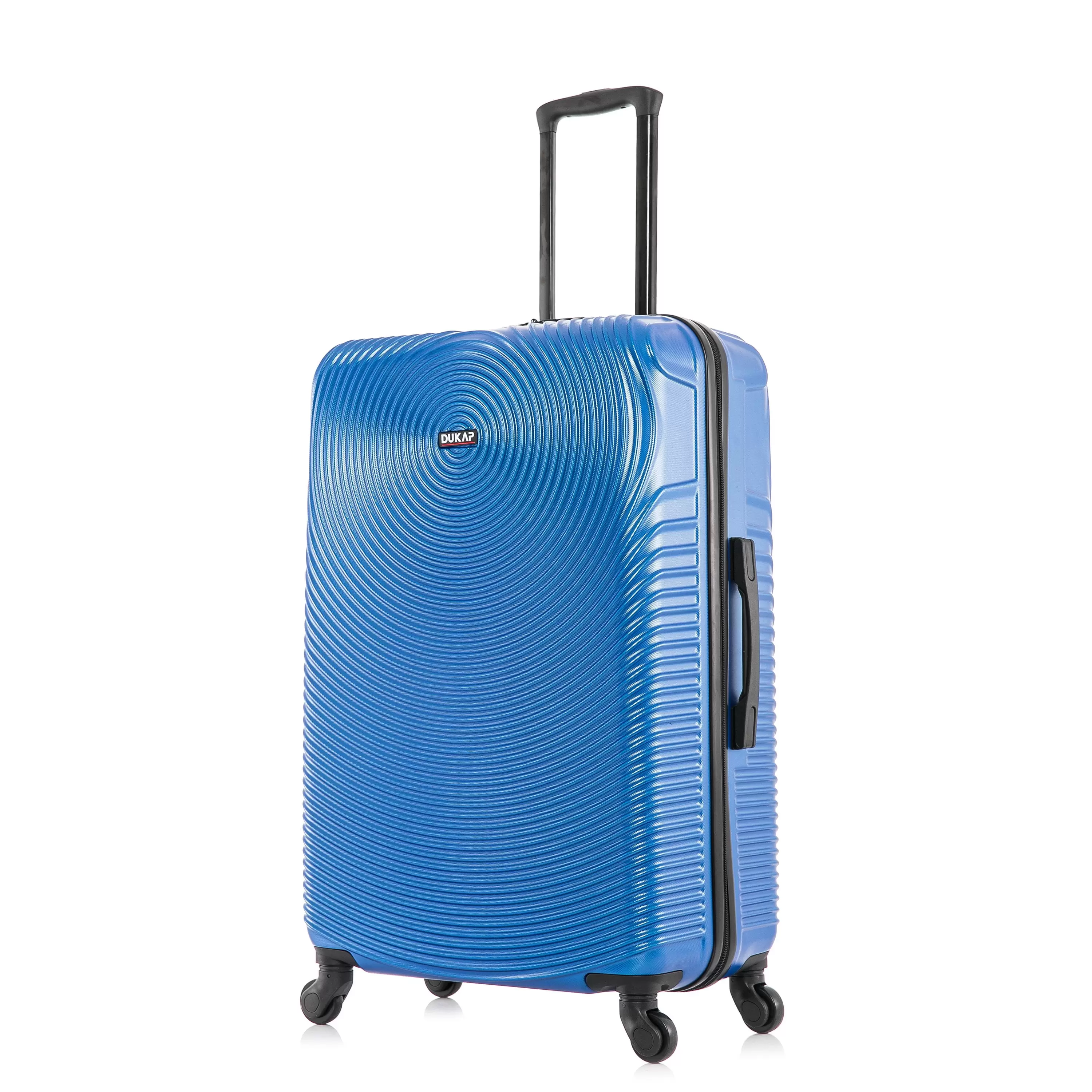 DUKAP Inception 28 Hardside Lightweight Luggage with Spinner Wheels. Handle and Trolley. Blue