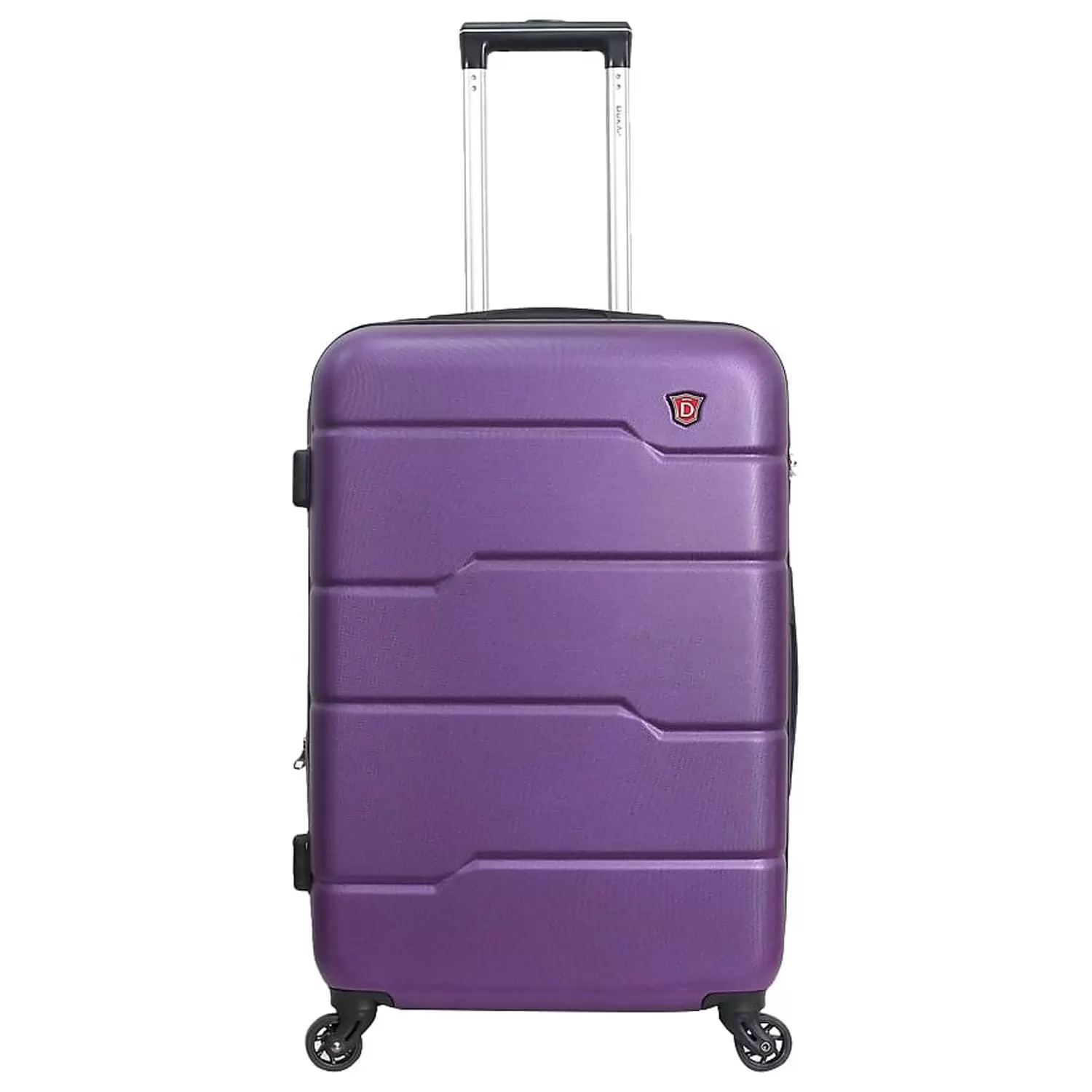 DUKAP RODEZ Plastic Carry-On Luggage Purple (DKROD00S-PUR)