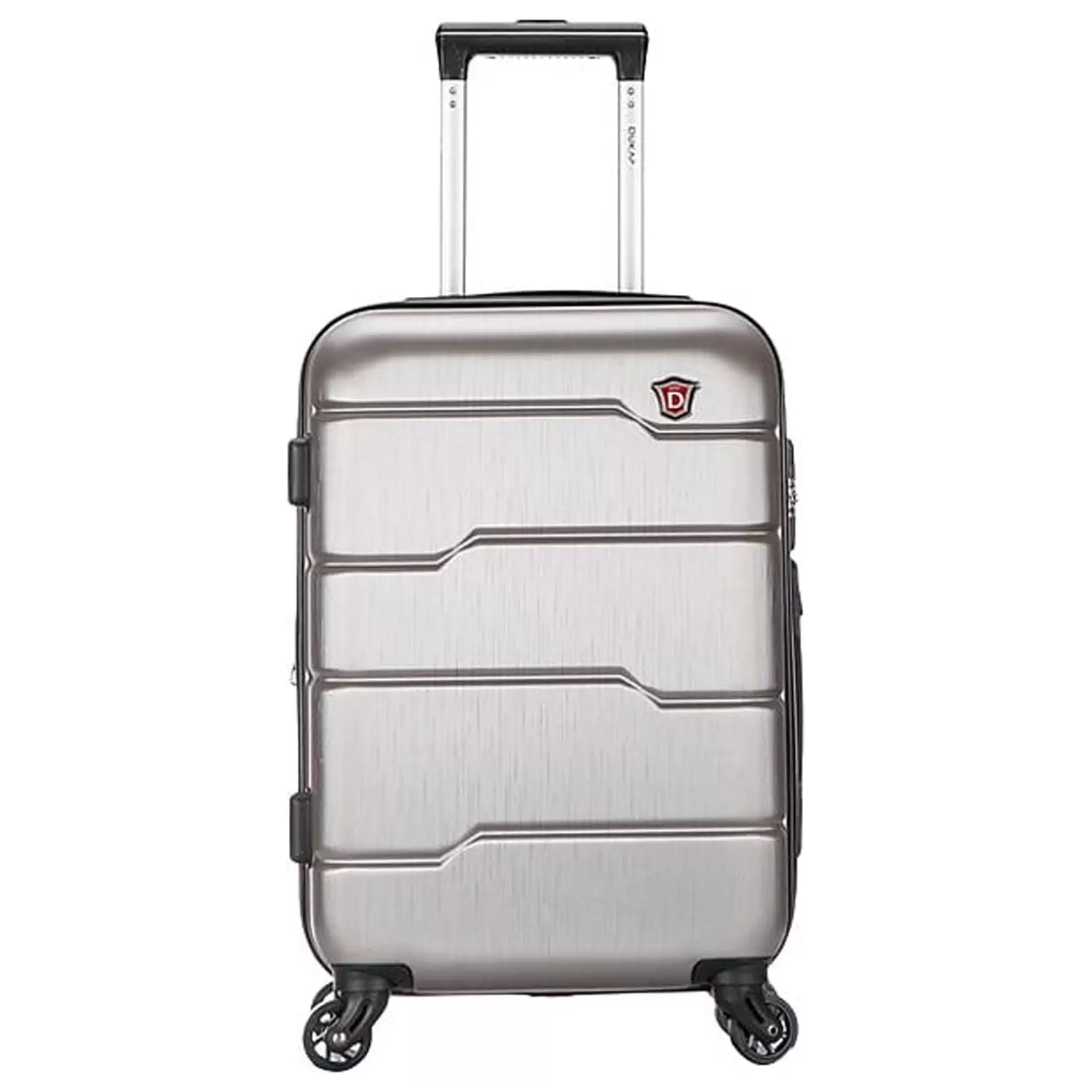 DUKAP RODEZ Plastic Carry-On Luggage Silver (DKROD00S-COA)