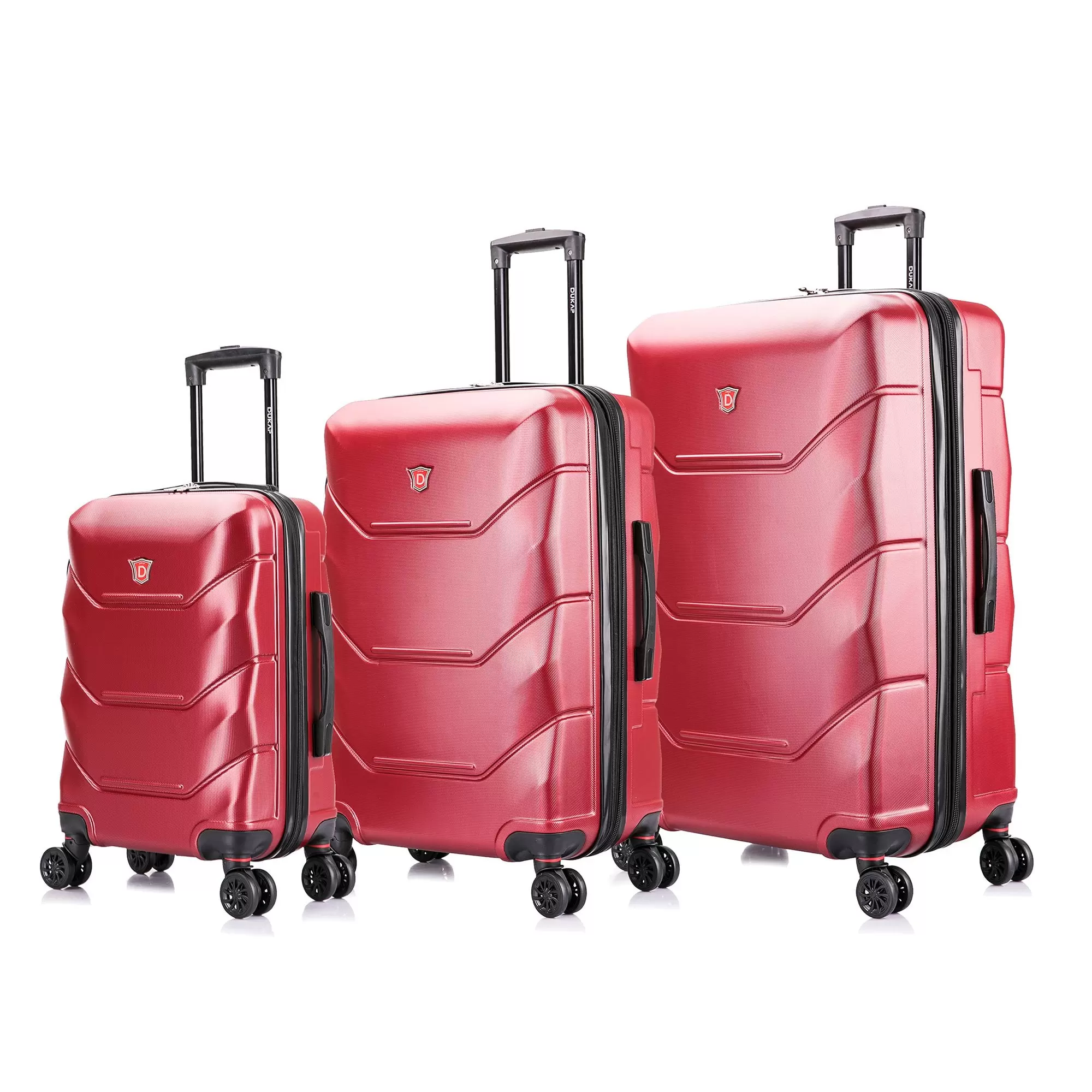 DUKAP Zonix 3-Piece 20/26/30 Lightweight Hardside Set Luggage