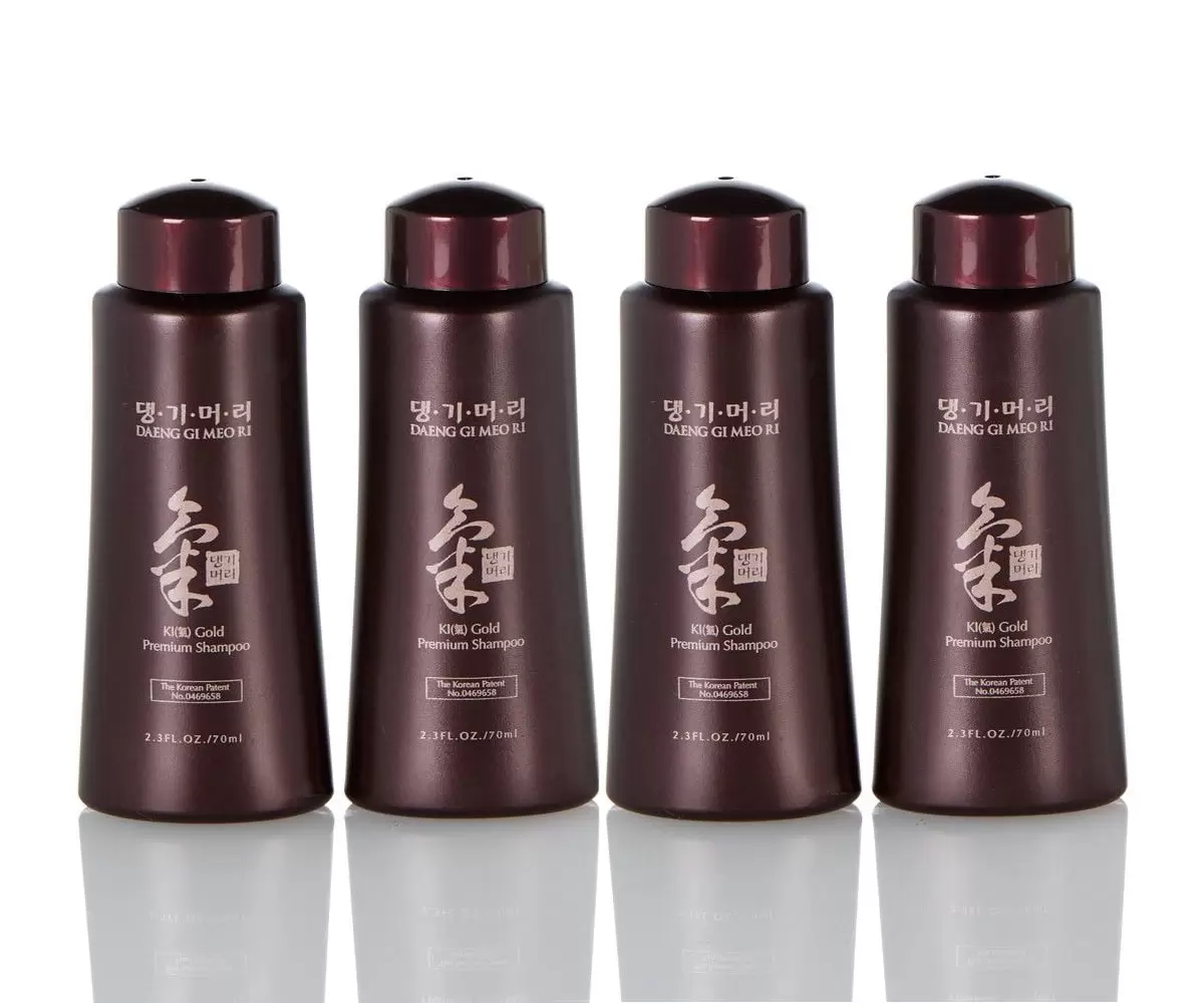 Daeng Gi Meo Ri Ki Gold Premium Shampoo Travel Set 70mL (Pack of 4)