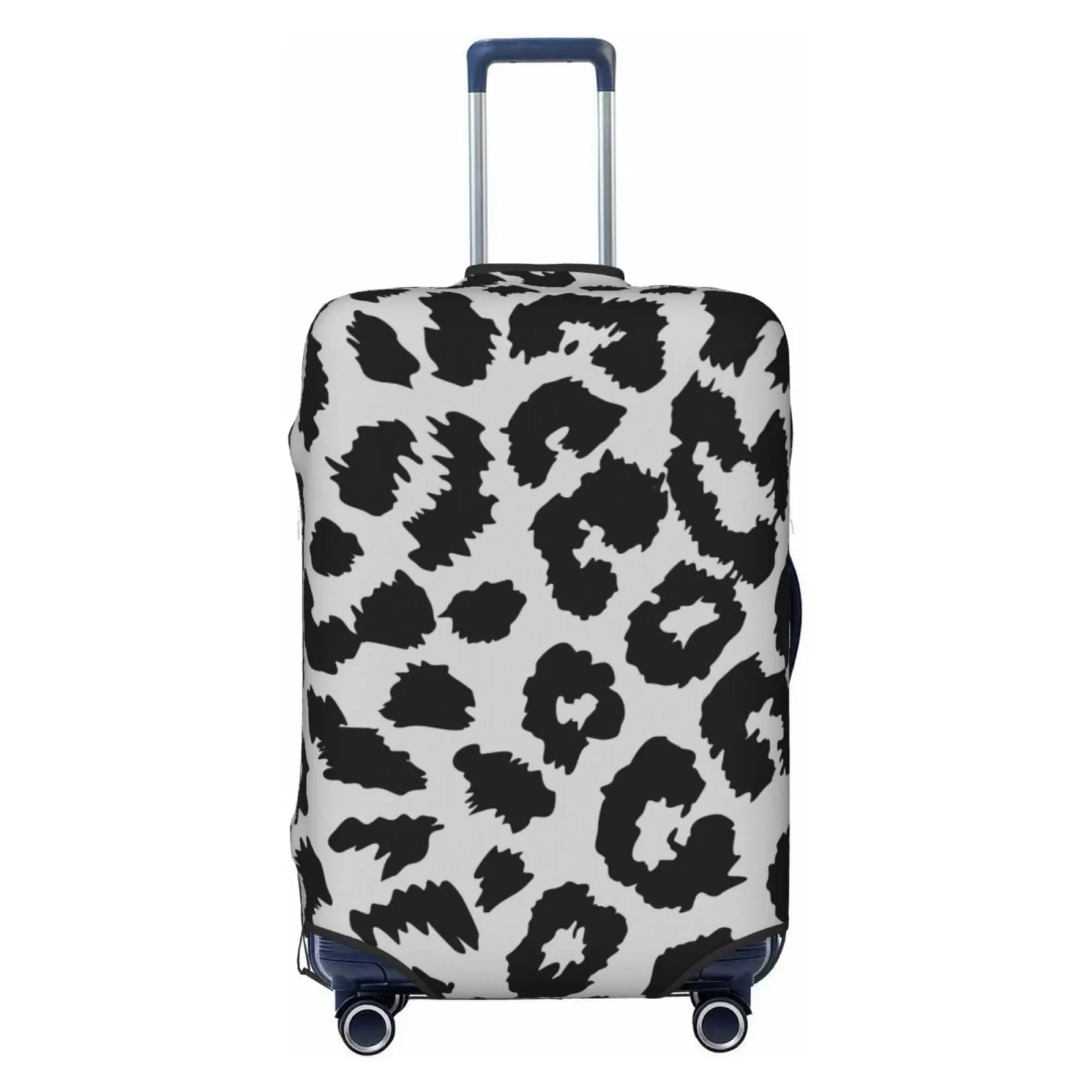 Daiia Similar To Leopard Print Washable Suitcase Cover Suitcase Protector Anti-Scratch Suitcase Cover Fits 18-32 Inch Luggage - Small