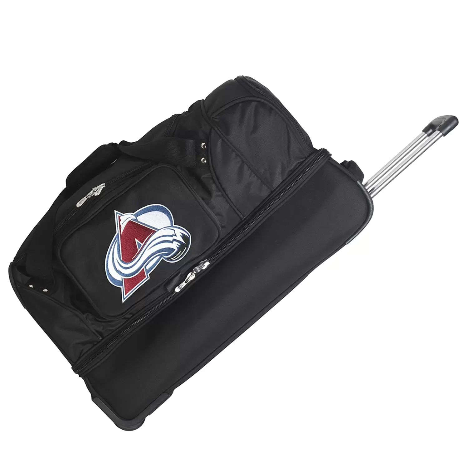 Denco Travel/Luggage Case (Rolling Duffel) Travel Essential. Black