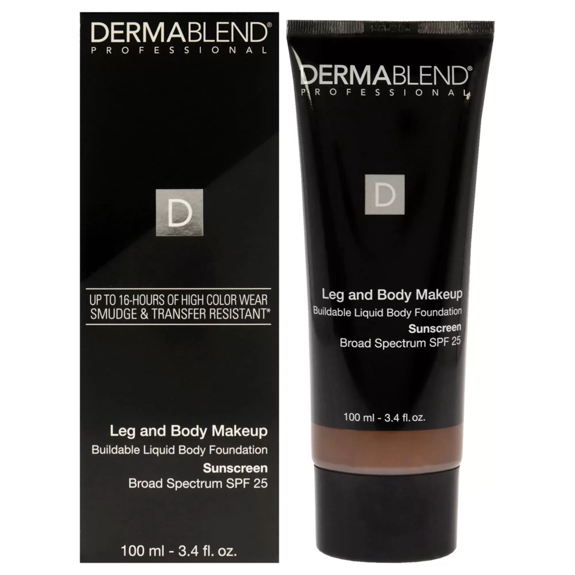 Dermablend Leg and Body Makeup - 85N Deep Natural . 3.4 oz Makeup