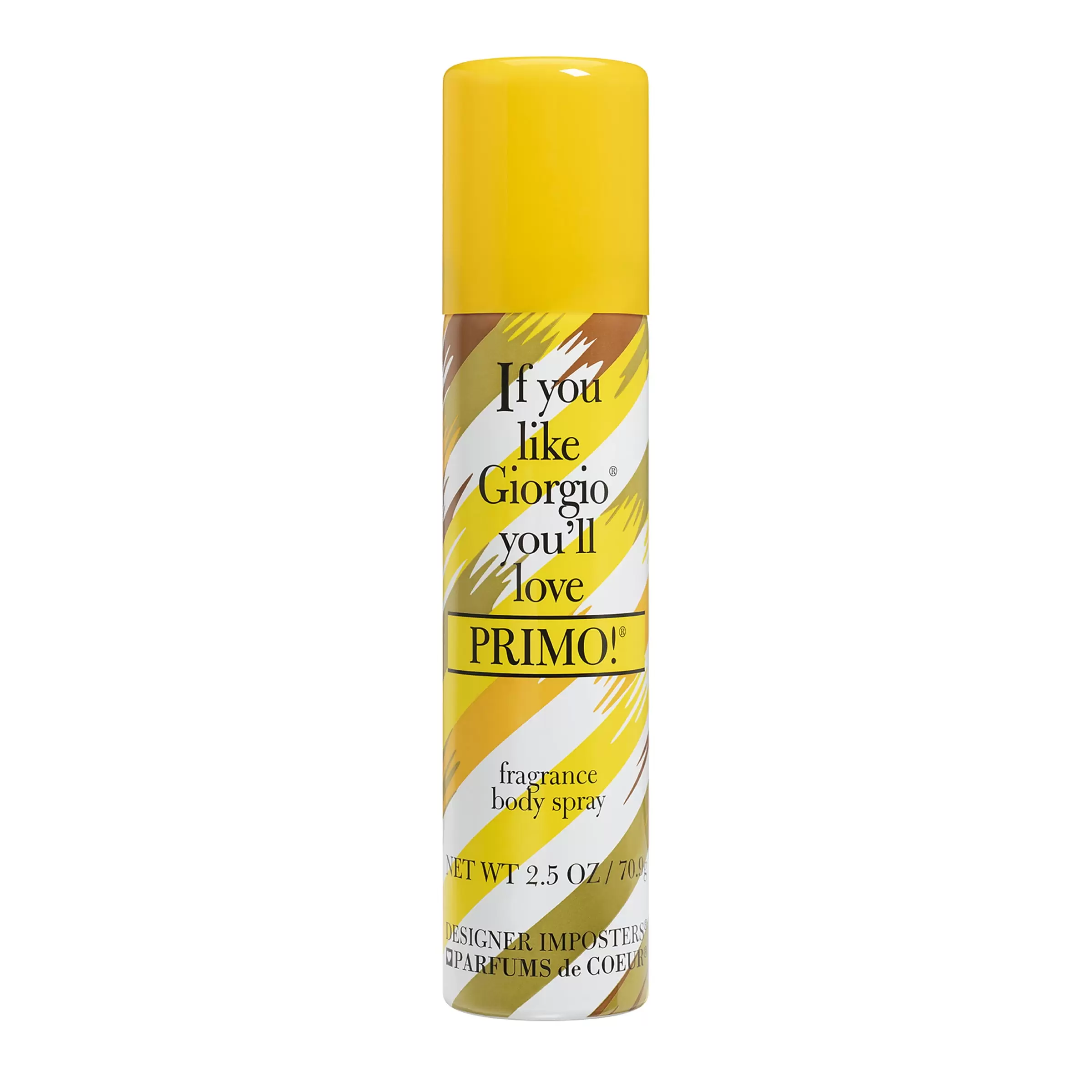 Designer Imposters Primo Body Spray. 2.5 oz.