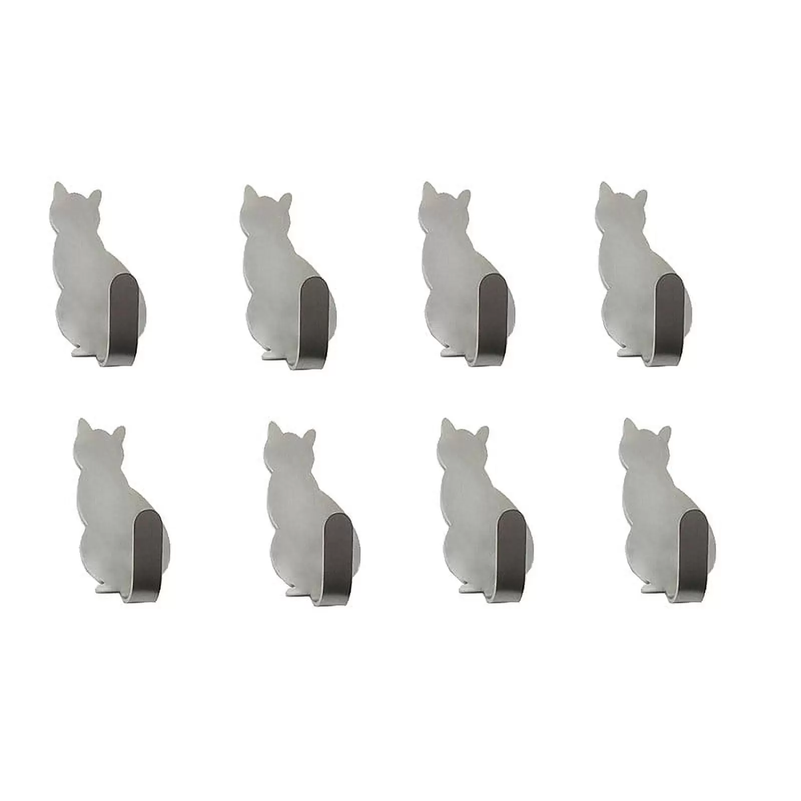 Deyared Adhesive Hooks Self-adhesive Hooks Waterproof Transparent Hooks Damage-free Hanging Wall Hooks Cute Pet Shaped Hooks. No Perforated Hooks With Adhesive Hooks For Home Decoration on Clearance