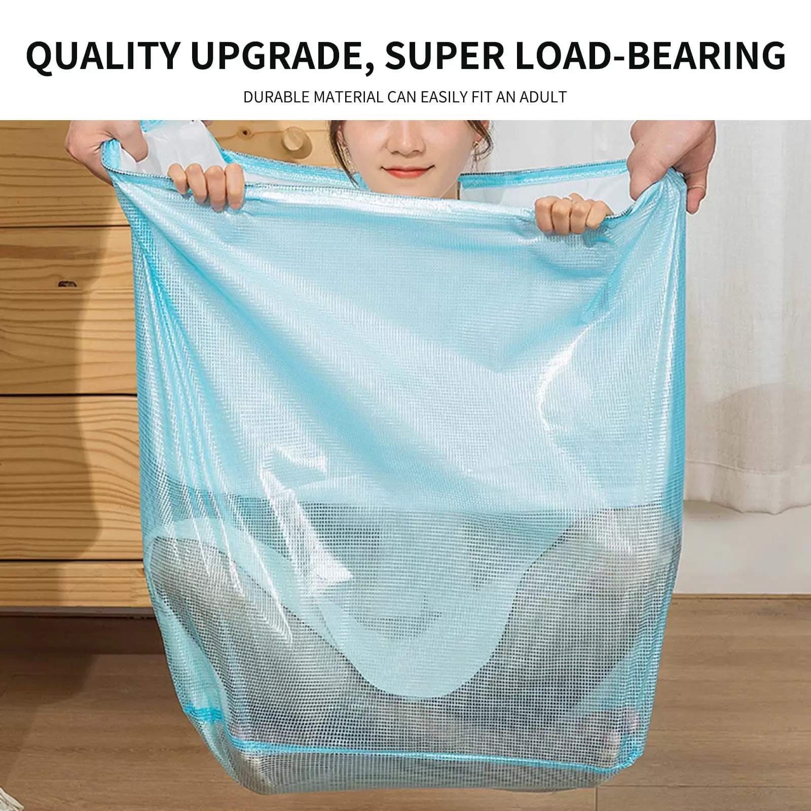 Deyared Pouch Bag Travel Duffel Bag Big Cotton Quilt Clothes Storage Bag Large Capacity Storage Bag Move The Dirty Clothes Basket