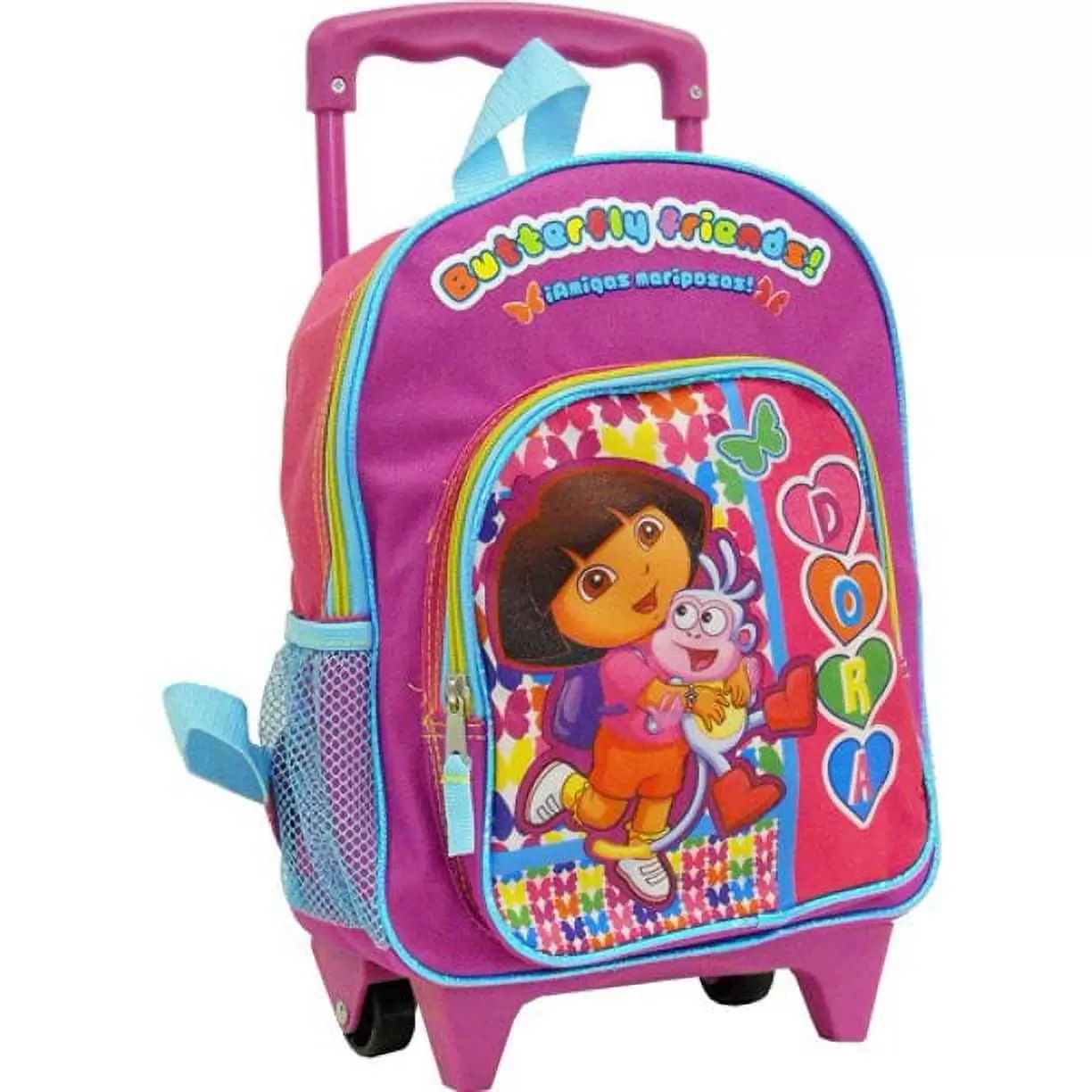 Dora and Boots Team Small Rolling Backpack (12 Inch)