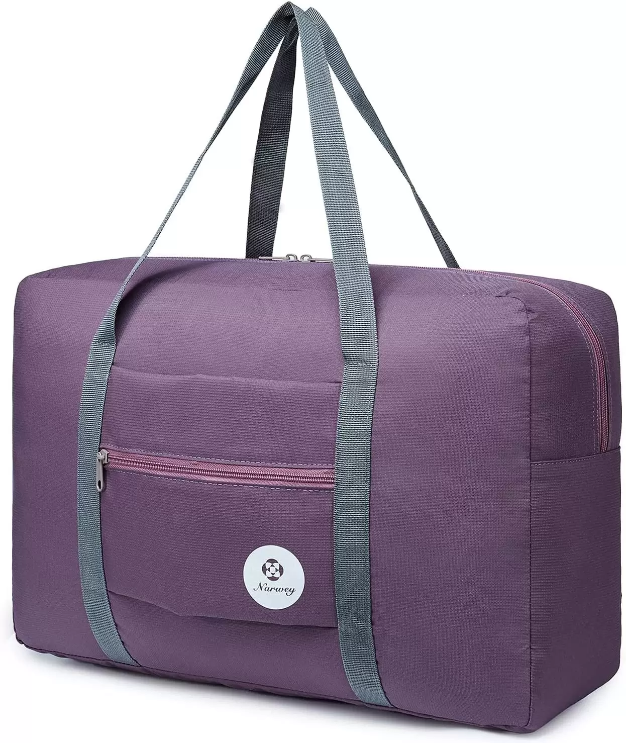 Duffle Bag For Spirit Airlines Foldable Travel Tote Carry On Luggage. Purple