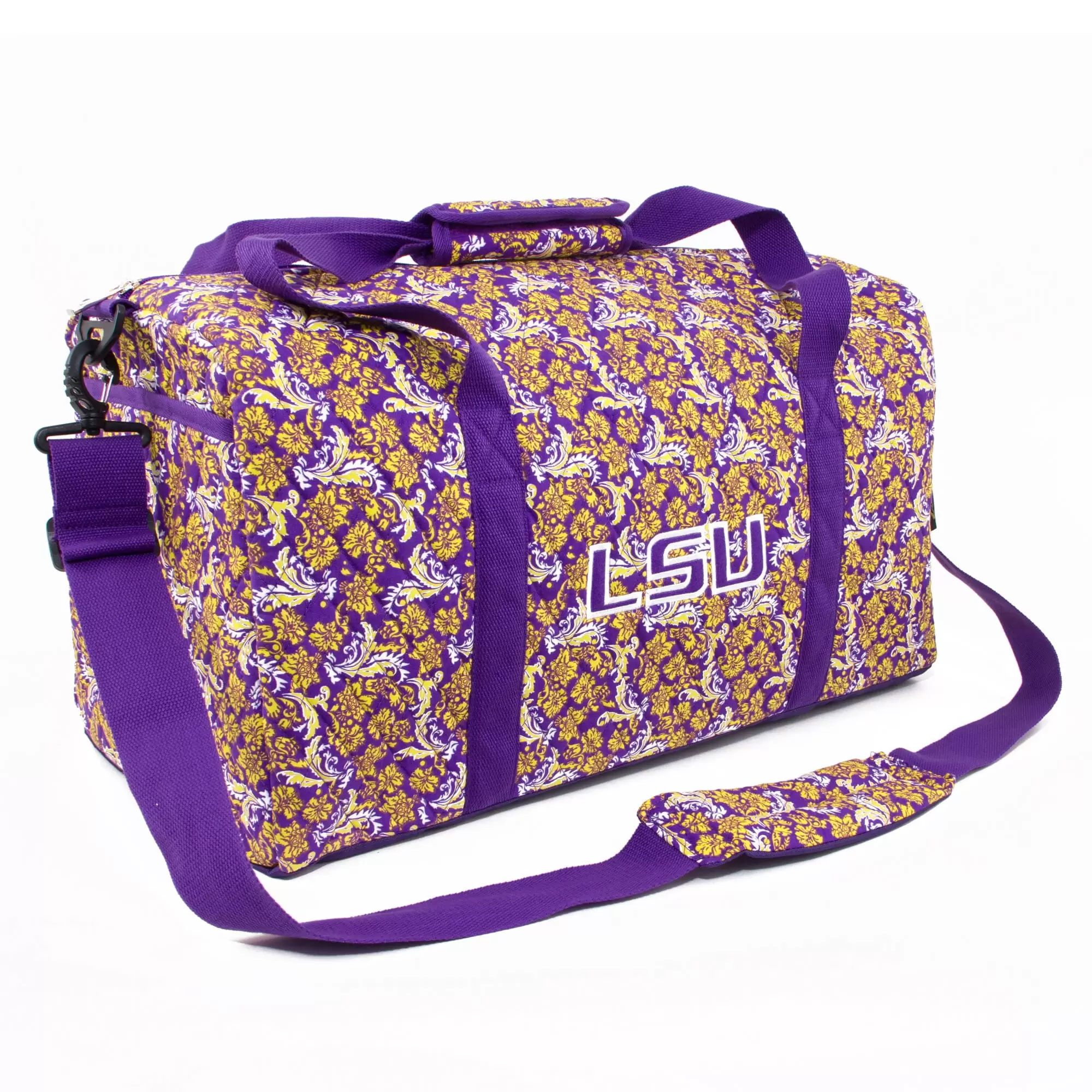 Eagles Wings LSU Bloom Large Duffle Bag