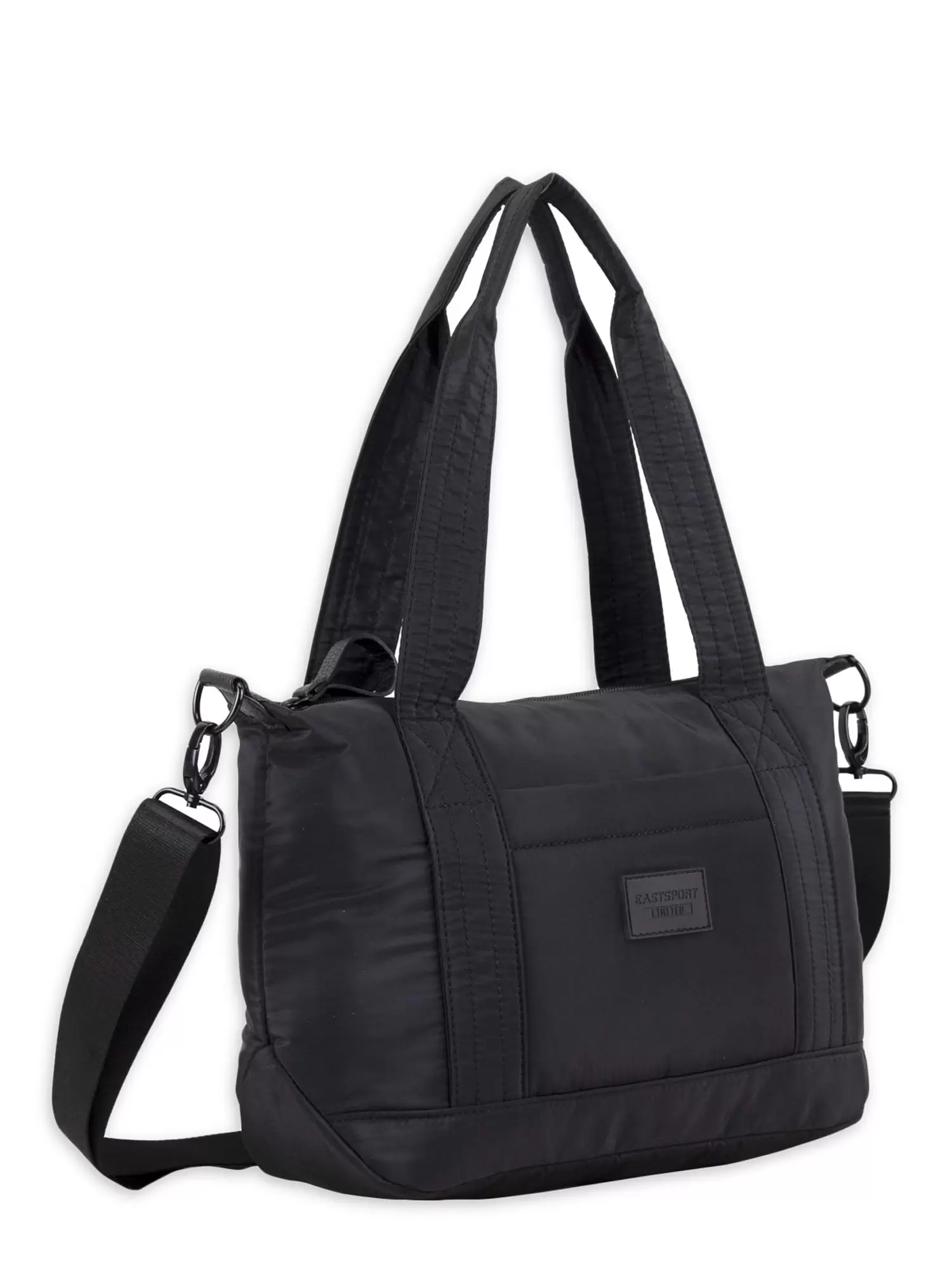 Eastsport Limited Mini Soft Puffy Weekender Bag. Black