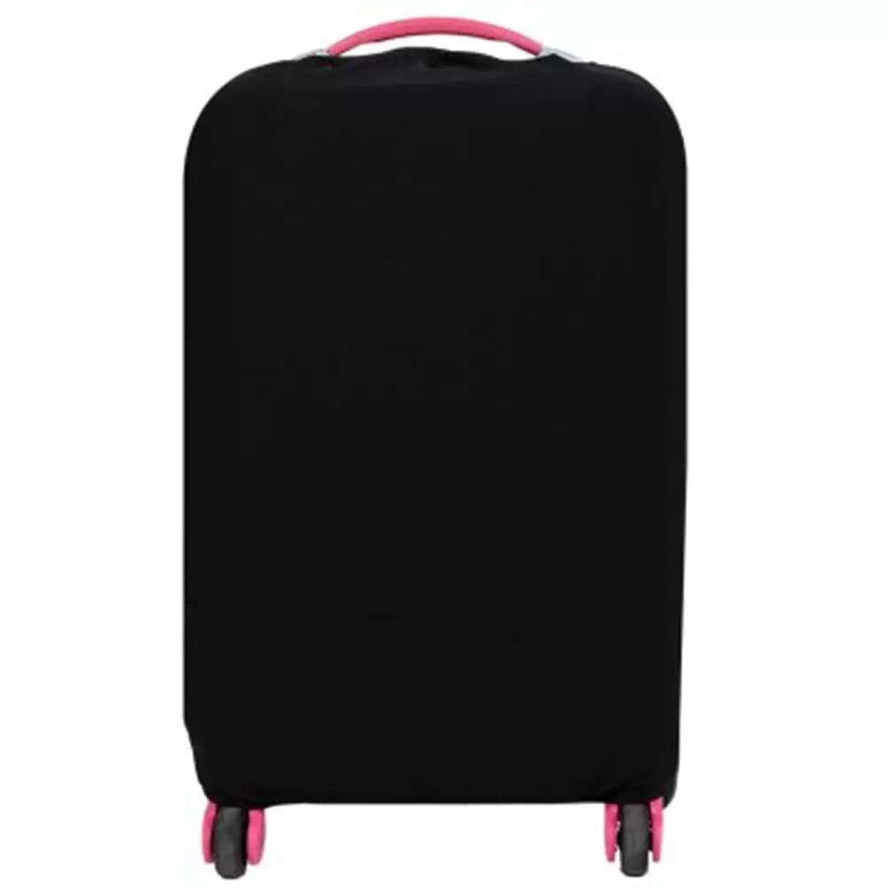 Elastic Travel Luggage Cover Suitcase Trolley Case Protective Bag Dustproof Protector for 18-20 Inches (Black)