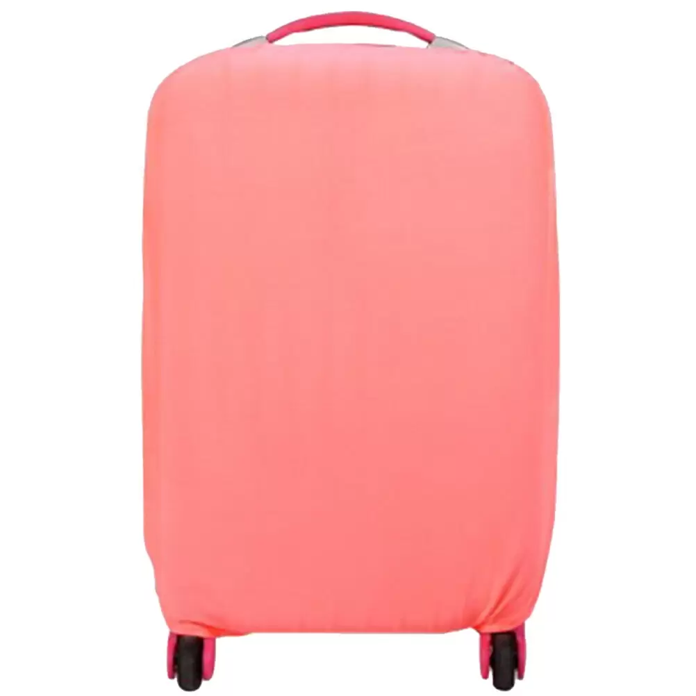 Elastic Travel Luggage Cover Suitcase Trolley Case Protective Bag Dustproof Protector for 22-24 Inches (Pink)