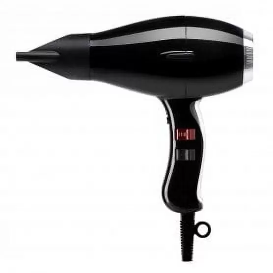 Elchim 3900 Healthy Travel Size Ionic Hair Dryer. 1875 Watts. Black