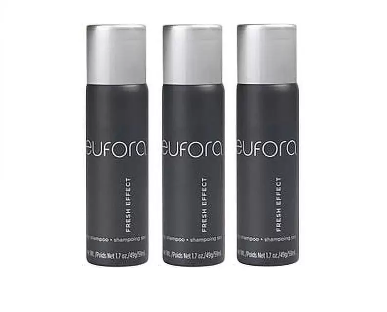 Eufora Fresh Effect Dry Shampoo 1.7oz Travel Size PACK of 3