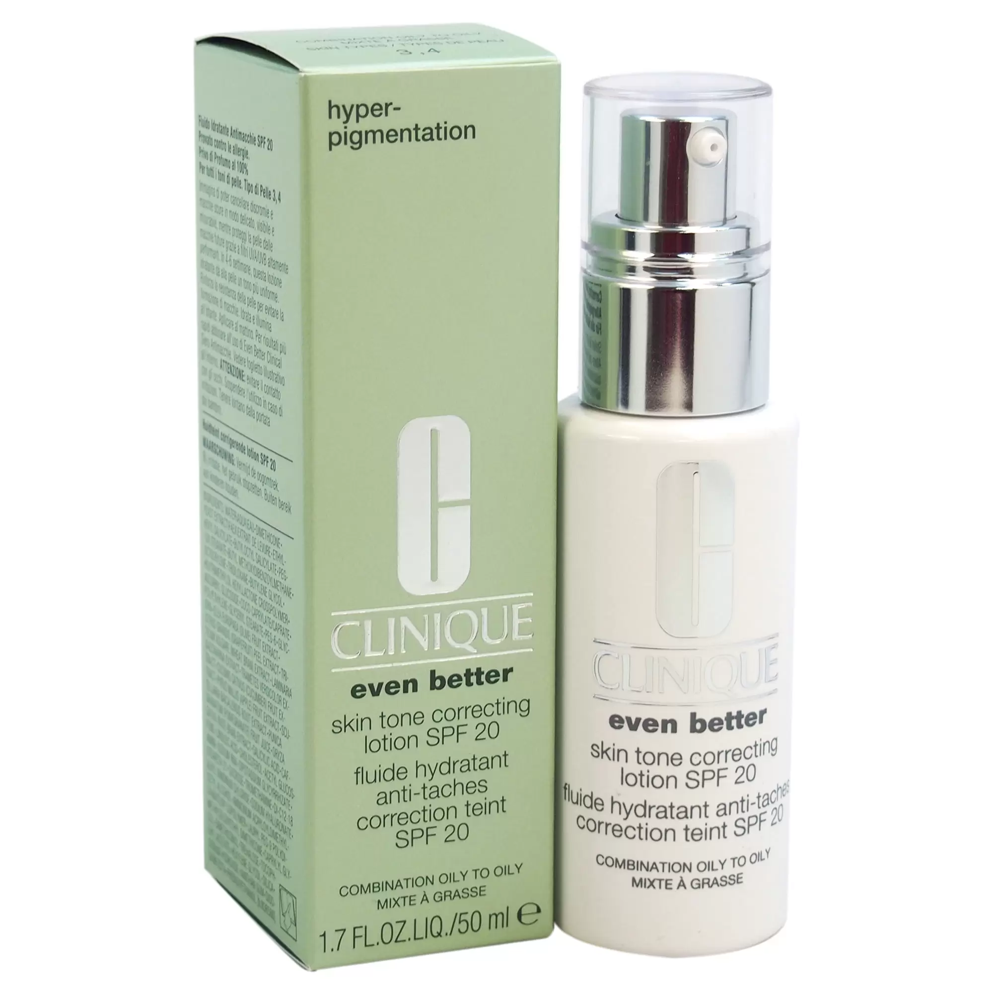 Even Better Skin Tone Correcting lotion SPF 20 by Clinique for Unisex - 1.7 oz Lotion