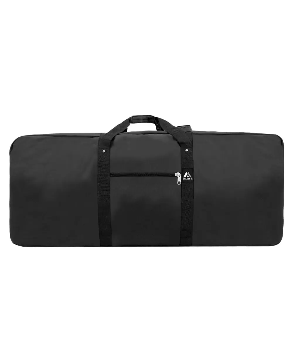 Everest Unisex 40 Cargo Duffel Bag. Black