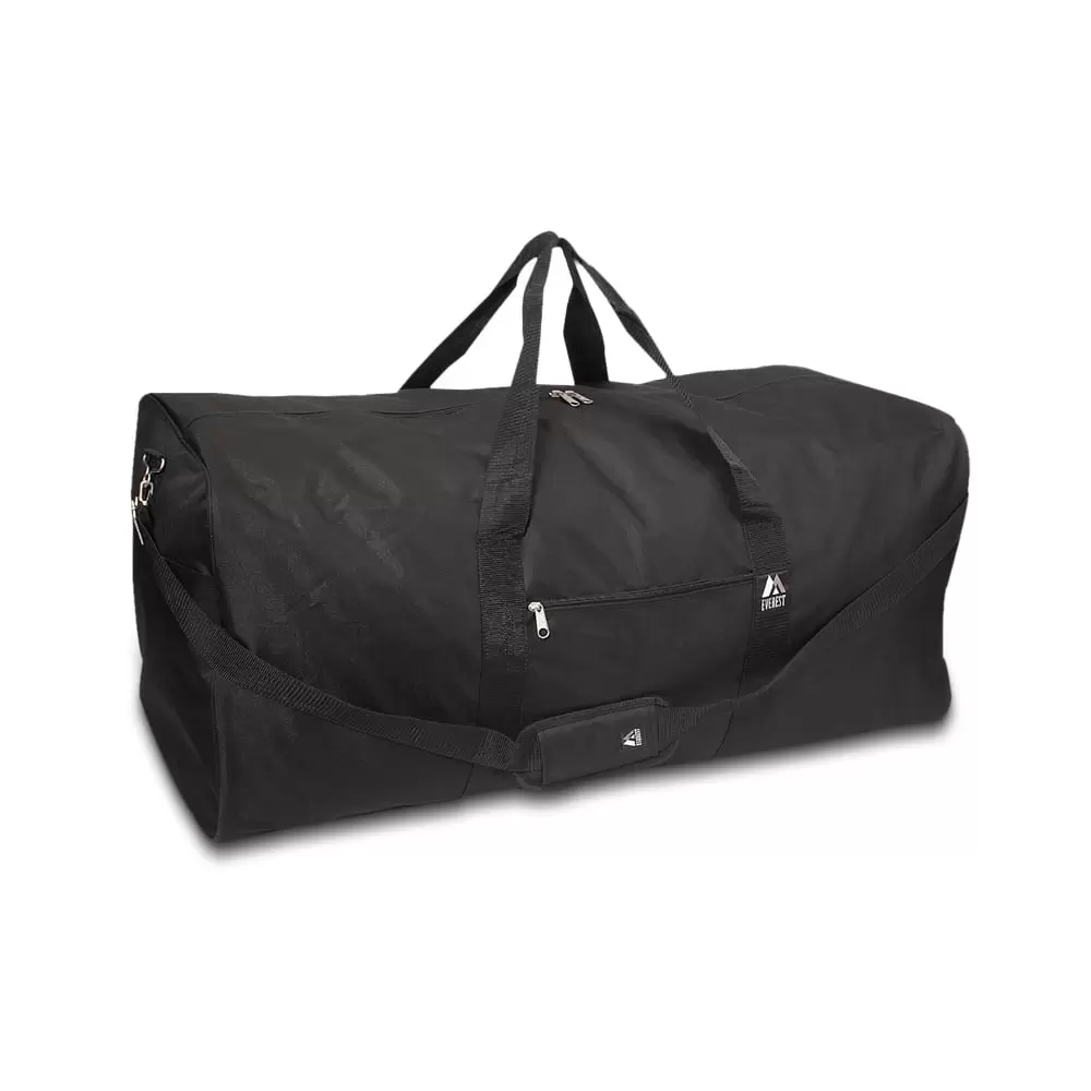 Everest Unisex Basic Gear Duffle Bag. X Large Black