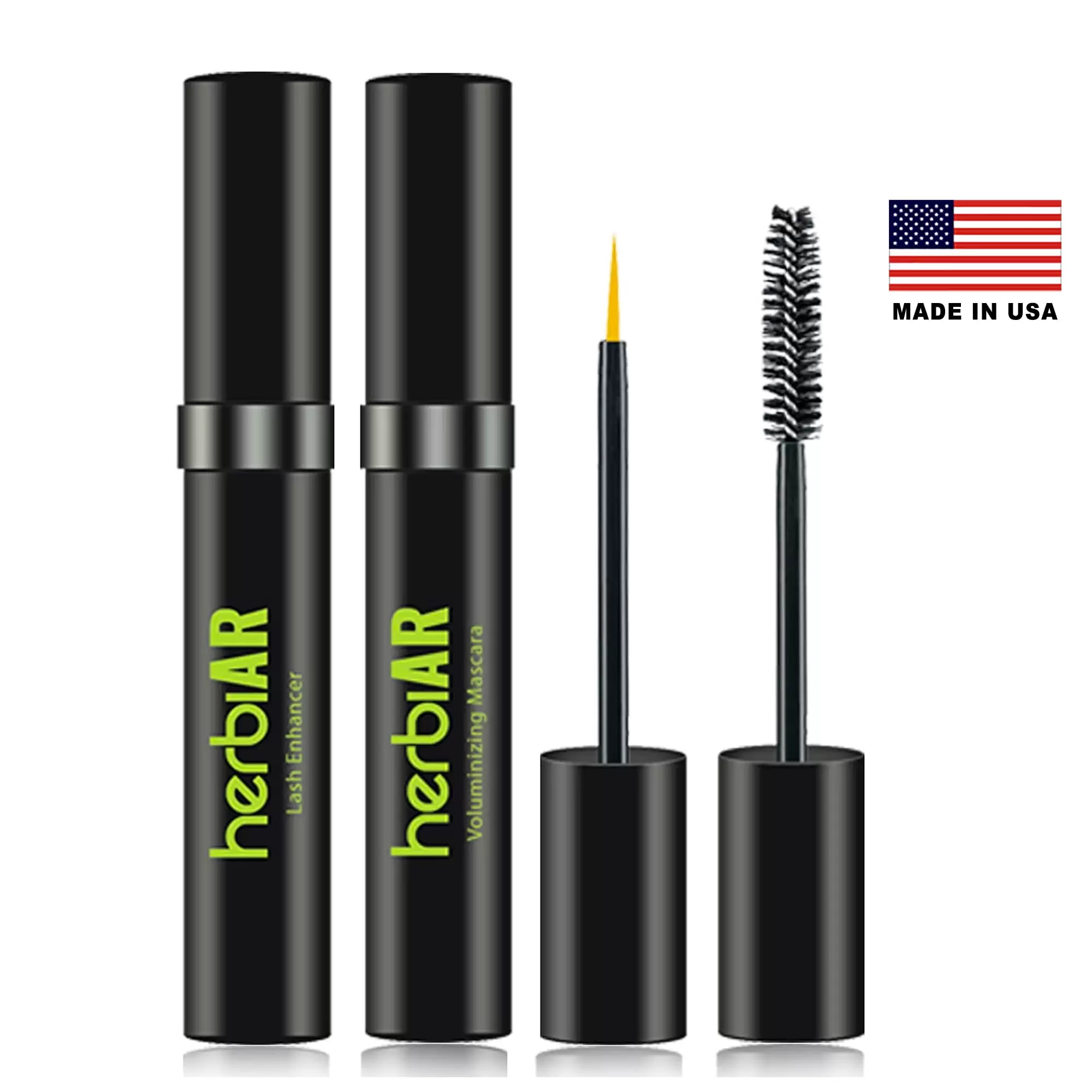 Eyelash Growth Serum 7ml Boosting Lash Serum Longer Thicker Lashes and Brows (1 Year Supply) Herbiar