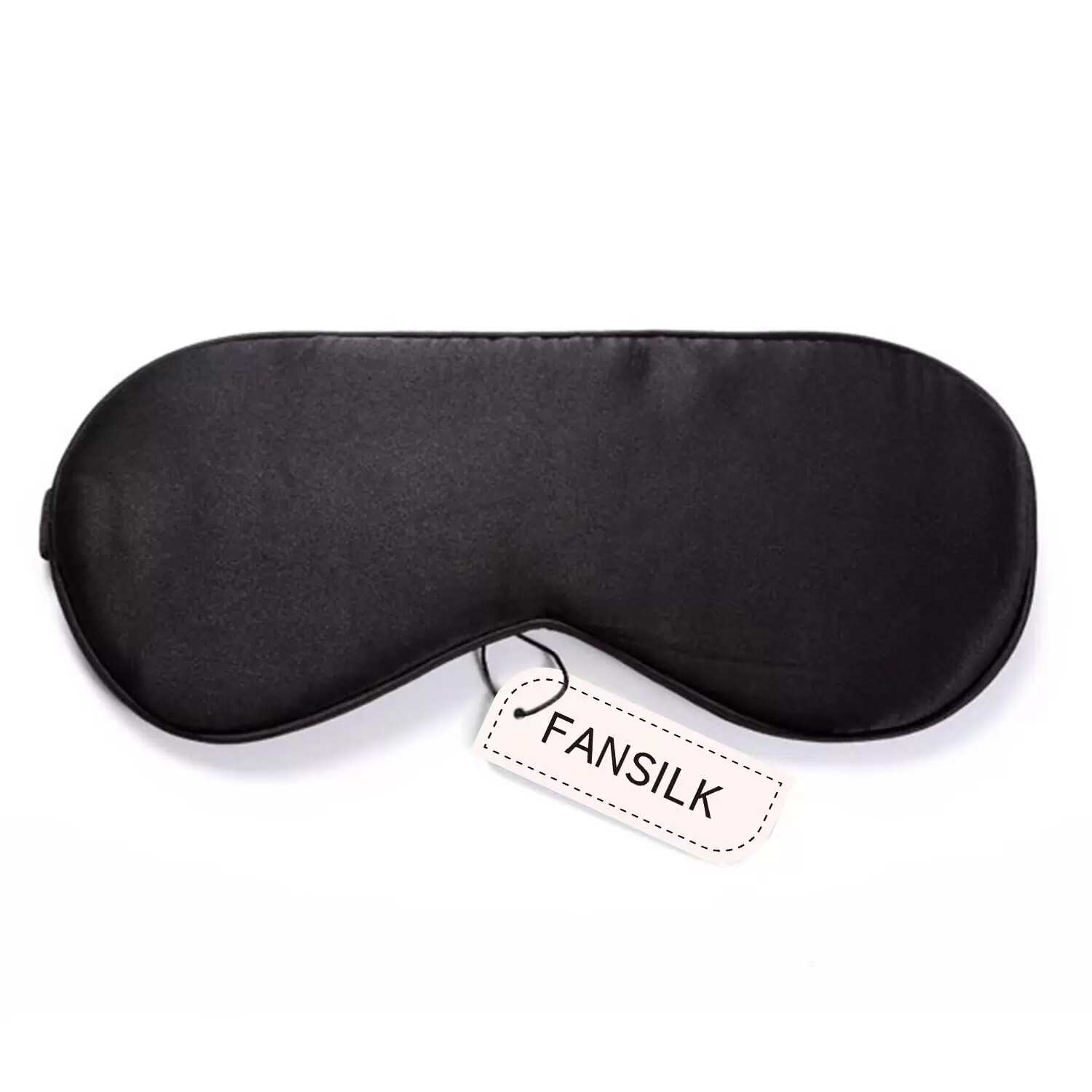 FANSILK Sleep Mask Natural Silk Eyes Mask for Travel. Meditation with Adjustable Straps. Portable