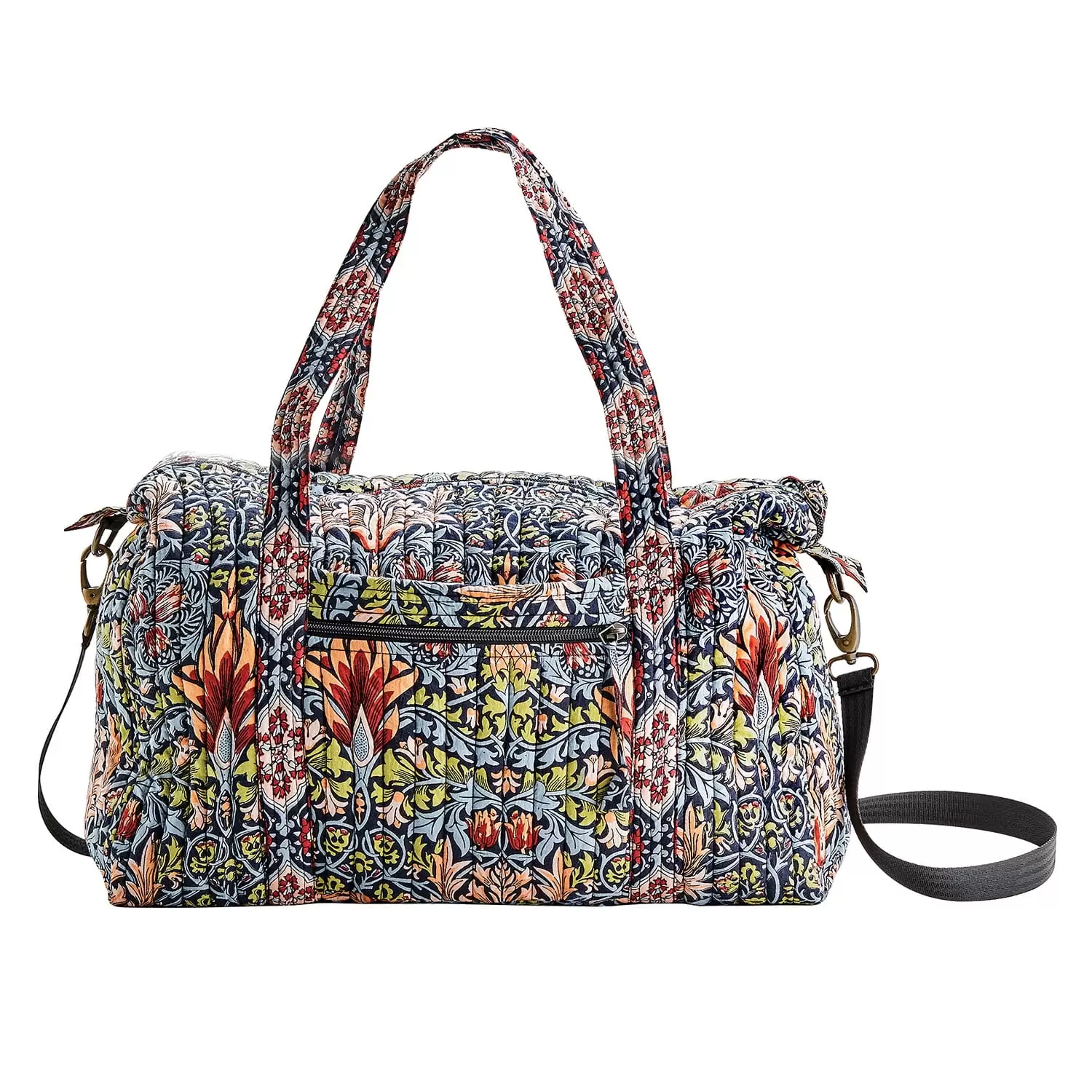 FLORIANA Weekender Bag Travel Duffel Bags for Women Floral Duffle Bag Snakeshead