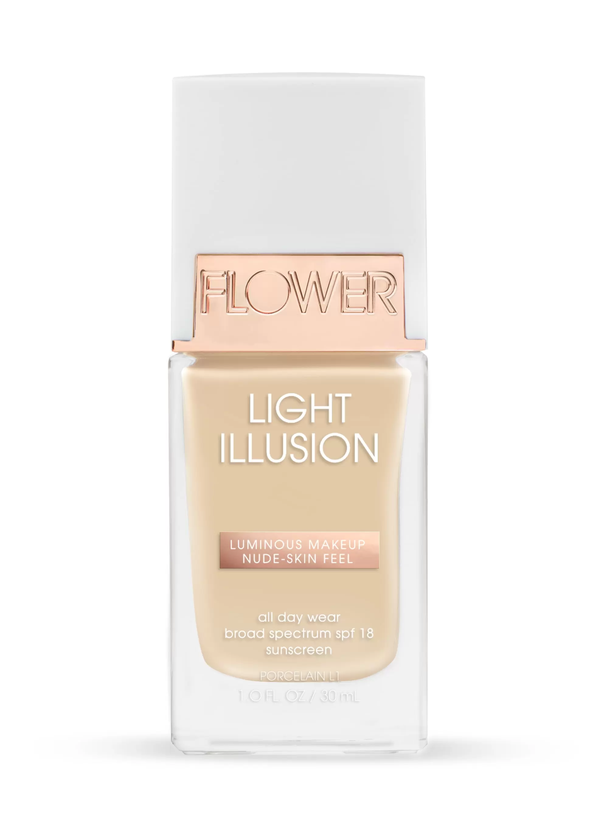 FLOWER Beauty Light Illusion Foundation - Porcelain