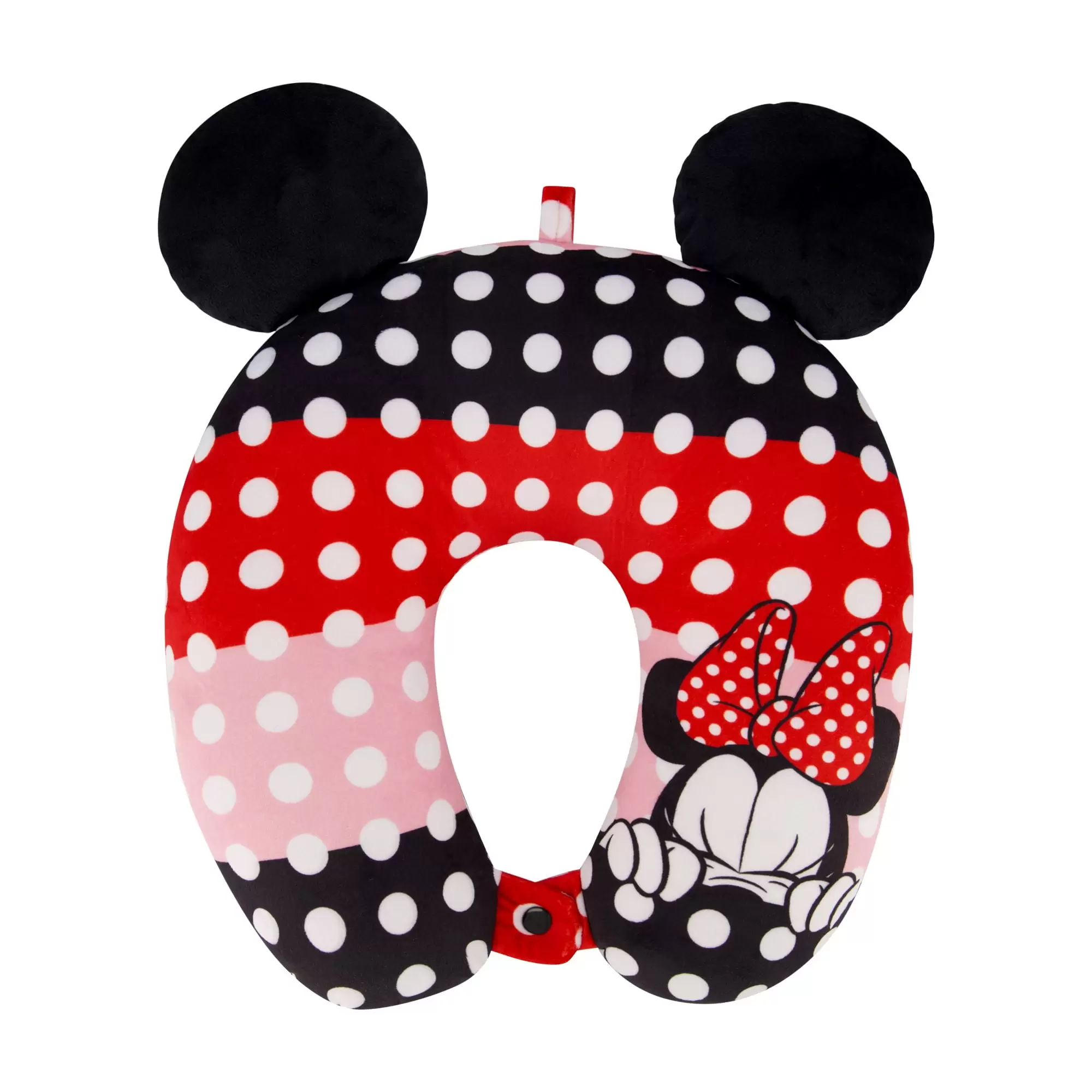 FUL Disney Minnie Mouse Travel Neck Pillow for Airplane. Car and Office Comfortable and Breathable. Multi