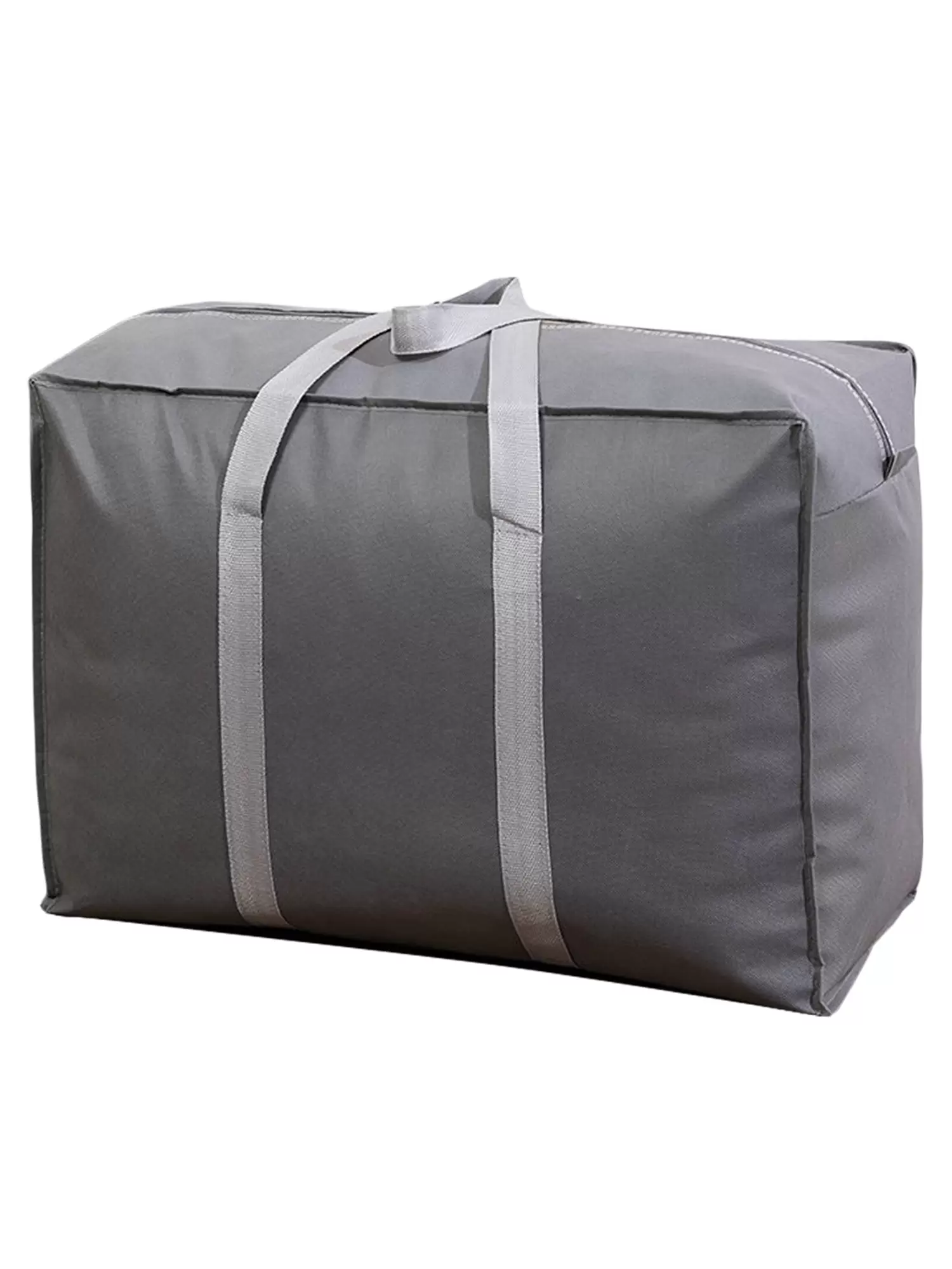 Fangasis Tote Handbag Cubes Moving Bags Supplies Men Carry On Storage Box Extra Large Women Portable Organizer Heavy-Duty Zipper Dark Gray L: 26.77x9.84x19.69