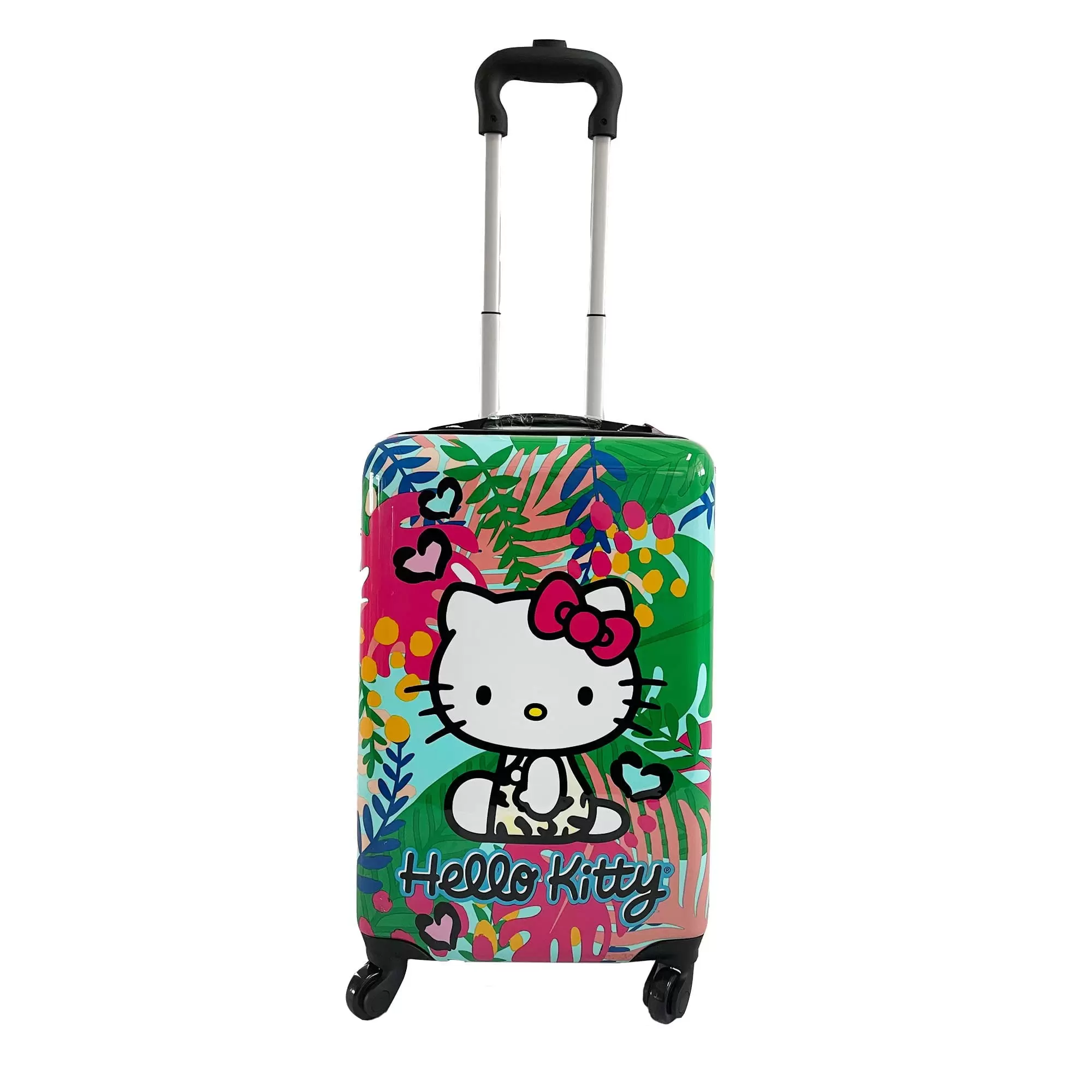 Fast Forward Kids 20 inch Hard-Side Carry-on Child Spinner Luggage - Hello Kitty