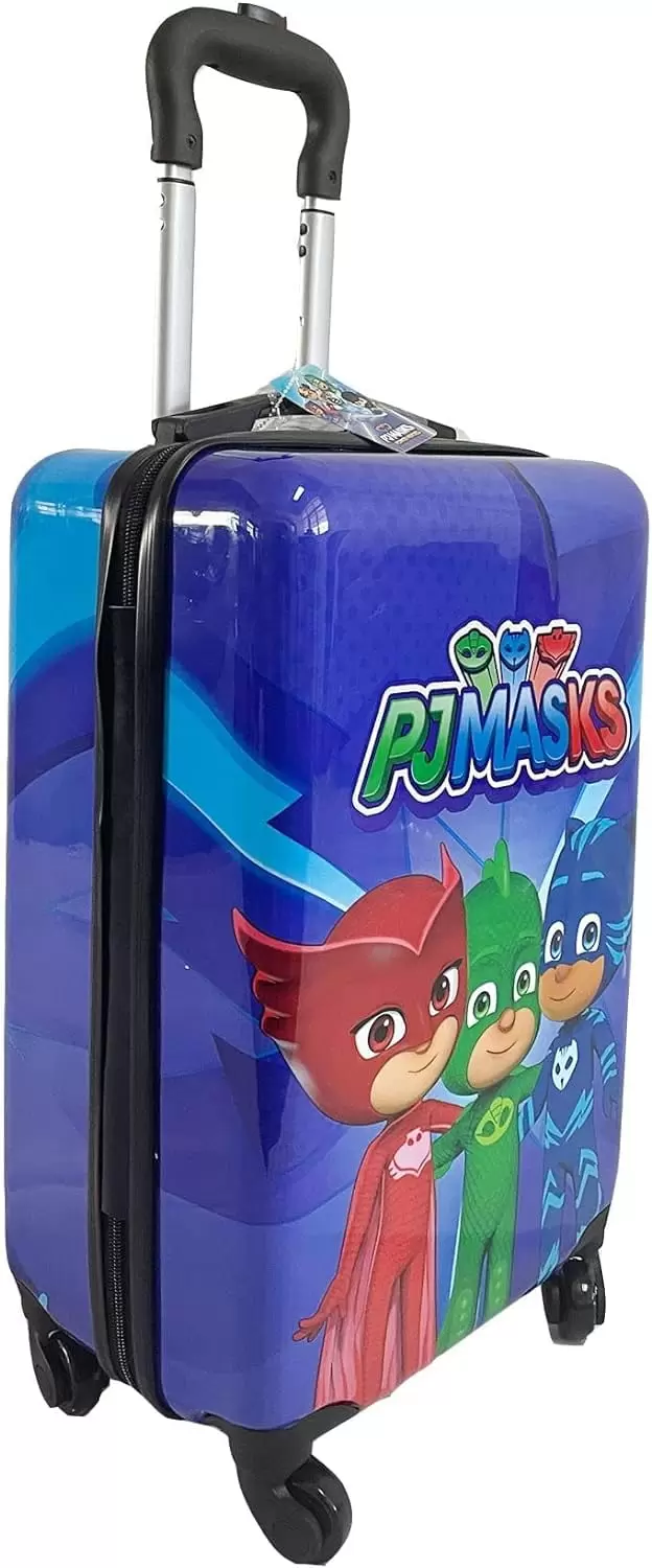 Fast Forward PJ Masks 20 Hardside Tween Spinner Suitcase Carry-on Luggage for Kids