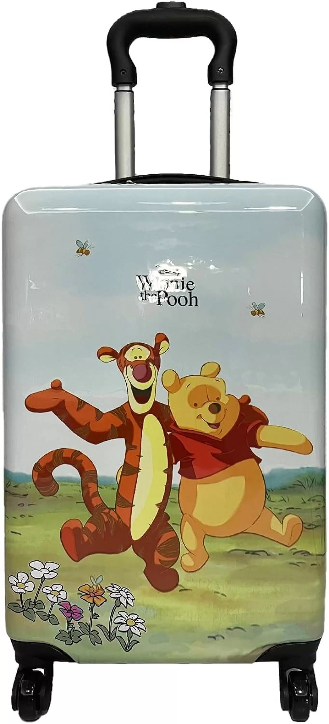 Fast Forward Winnie the Pooh 20 Hardside Tween Spinner Carry-on Travel Trolley Suitcase for Kids