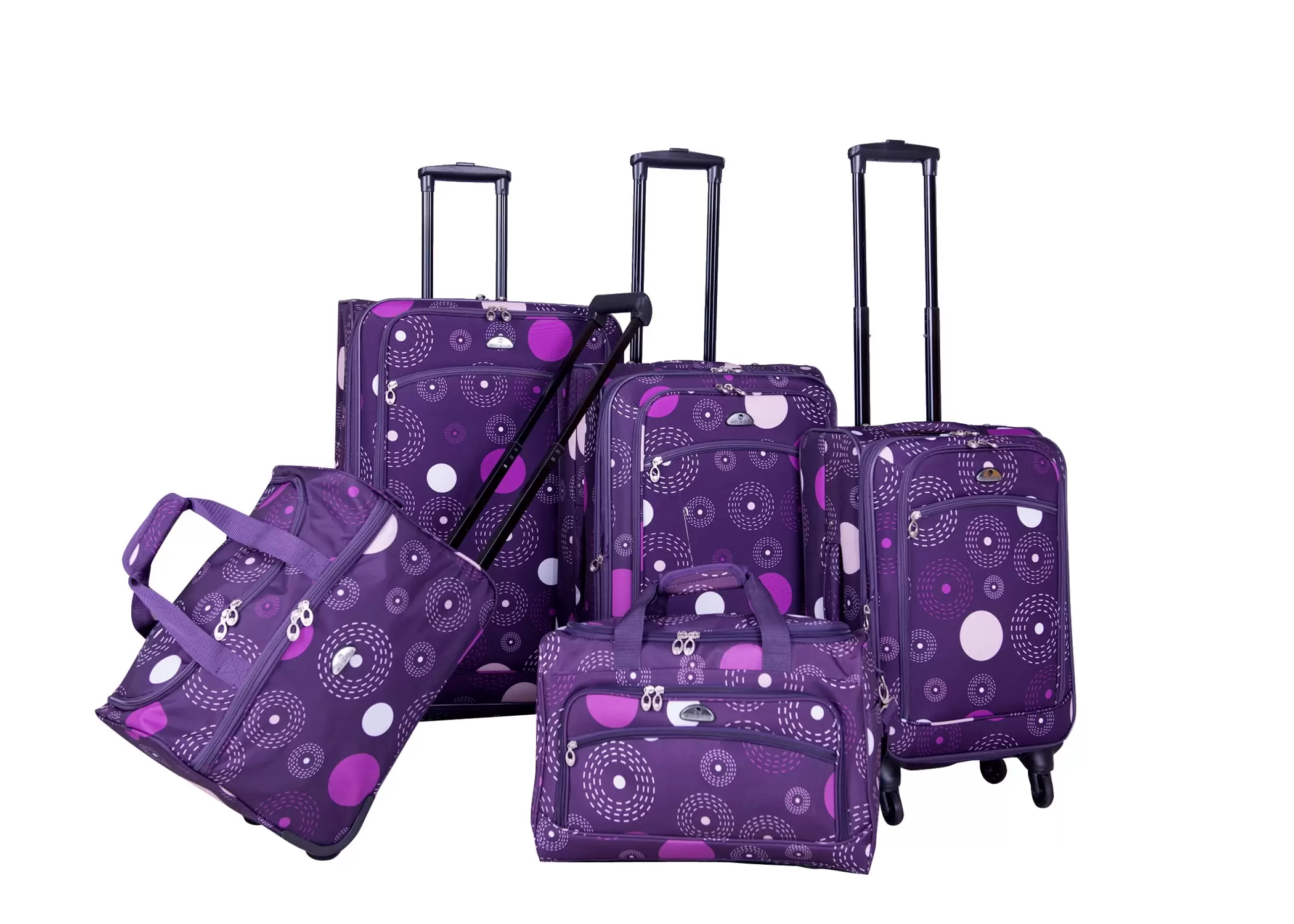 Fireworks 5-Piece Spinner Luggage Set