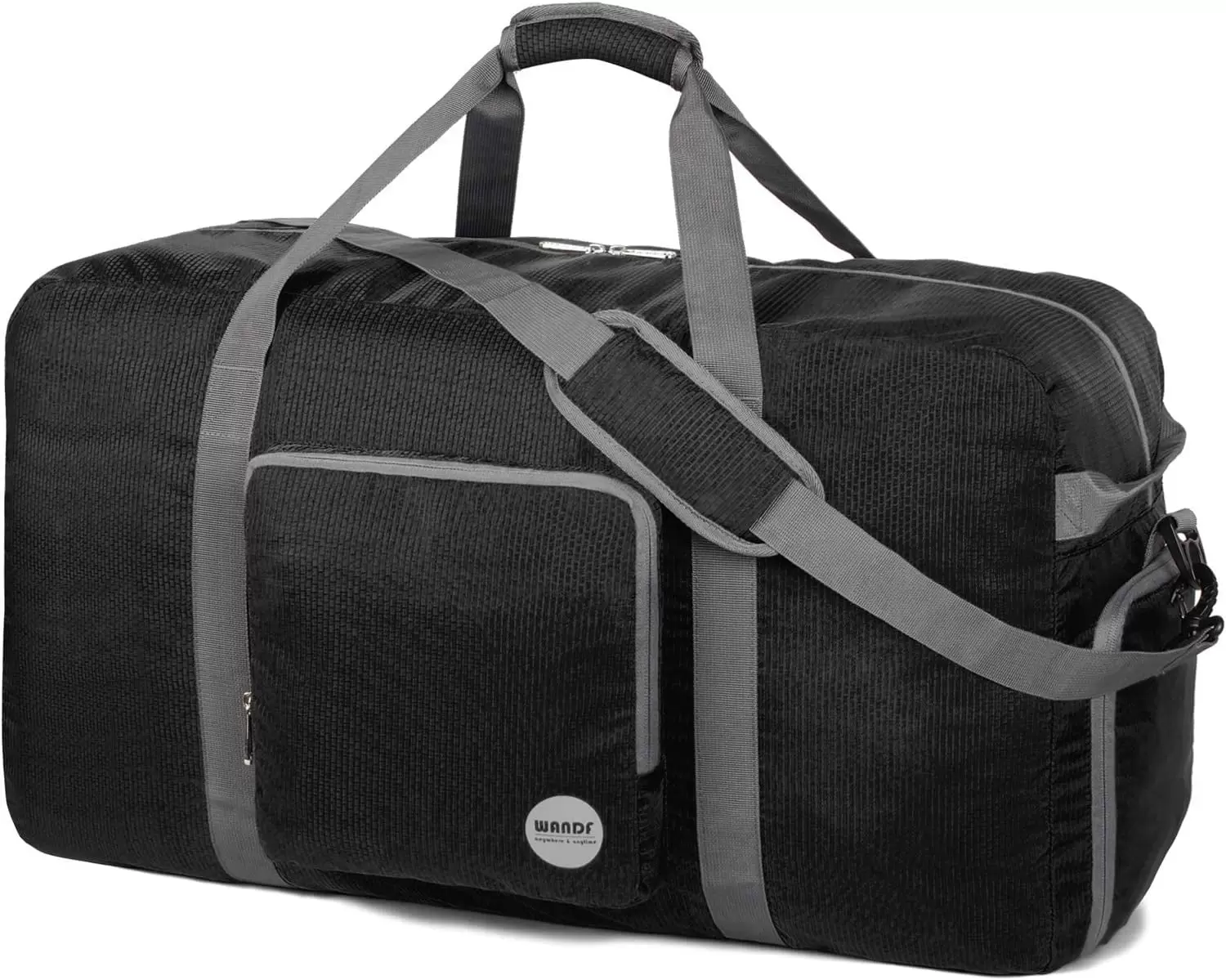 Foldable Duffle Bag 24 28 32 36 60L 80L 100L 120L for Travel Gym Sports Lightweight Luggage Duffel By WANDF (120L)