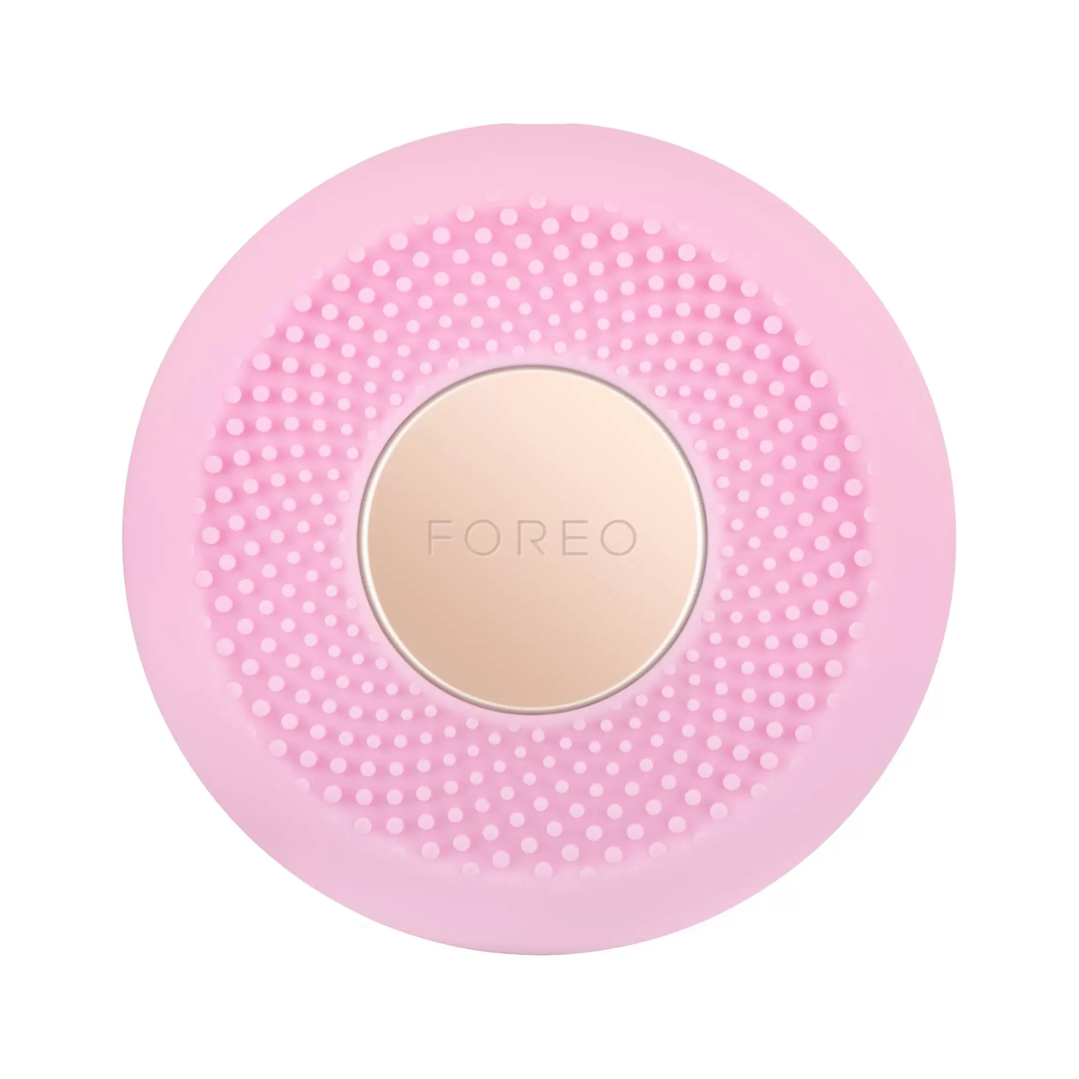 Foreo Skin Care UFO Mini Facial Cleansing Brush Massager and Exfoliator. Pink