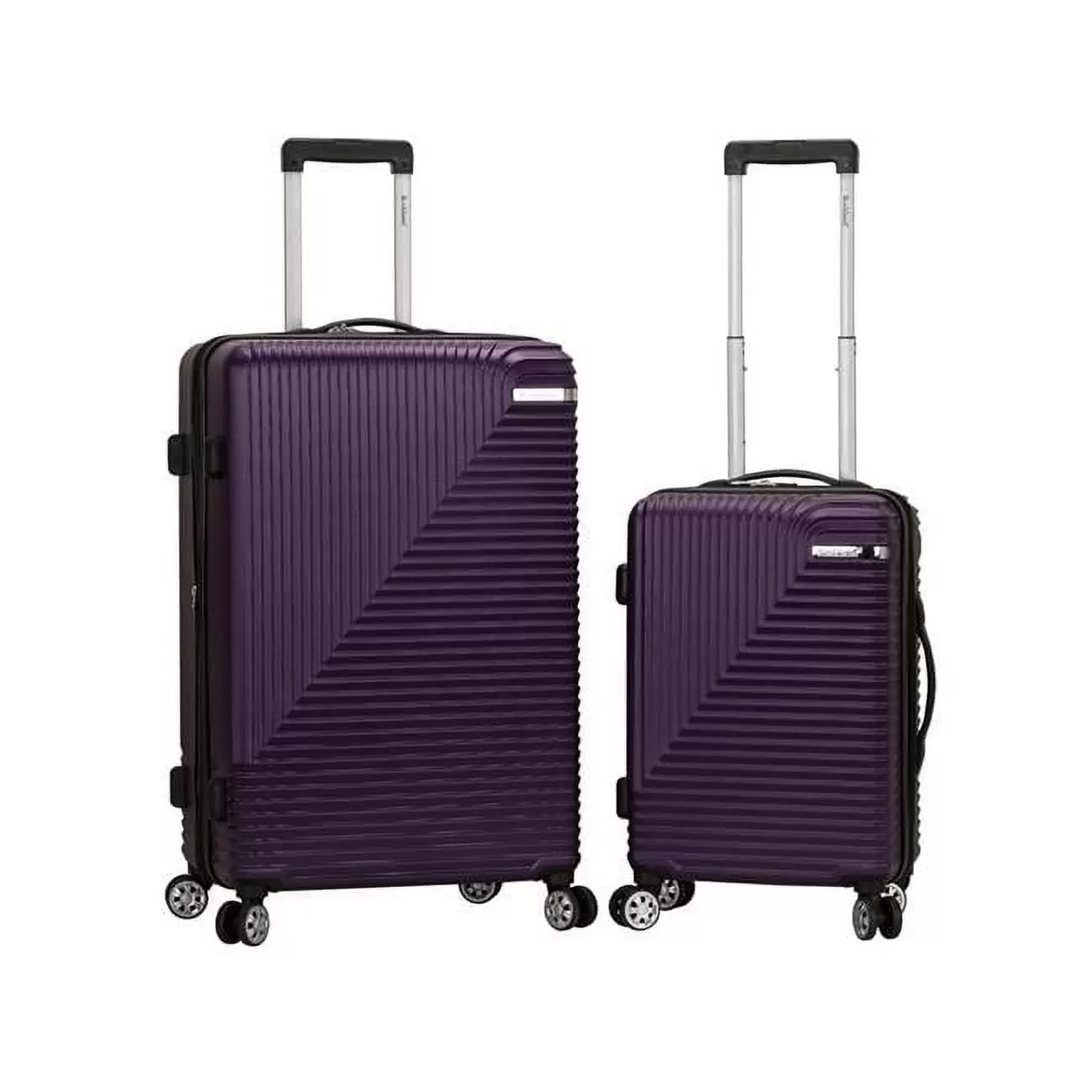 Fox Luggage Star Trail ABS Luggage Set. Purple - 2 Piece