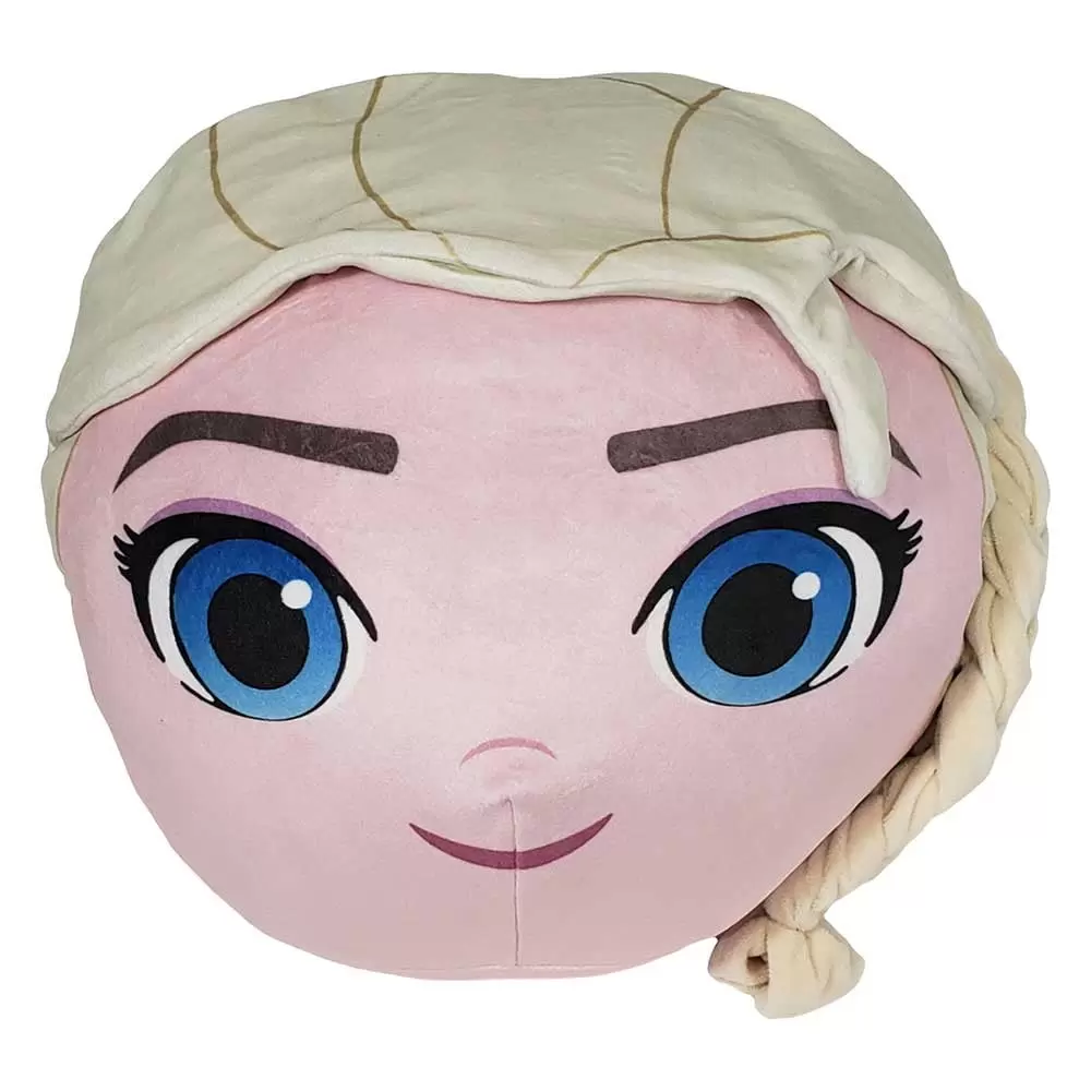 Frozen 2 Elsa Revival Disney Kids Round Travel Cloud Pillow