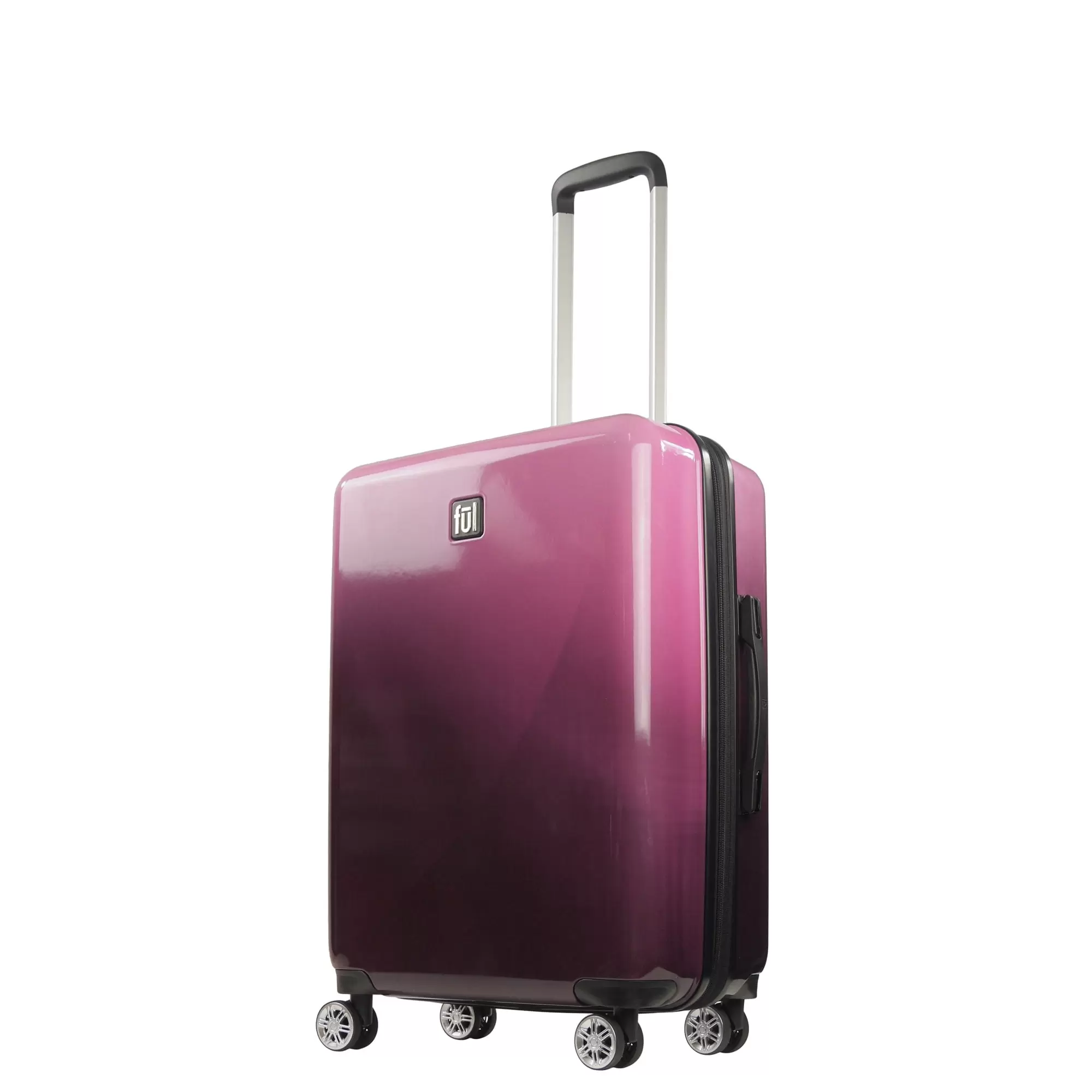 Ful Impulse Ombre Hardside Spinner 26 Luggage. Pink